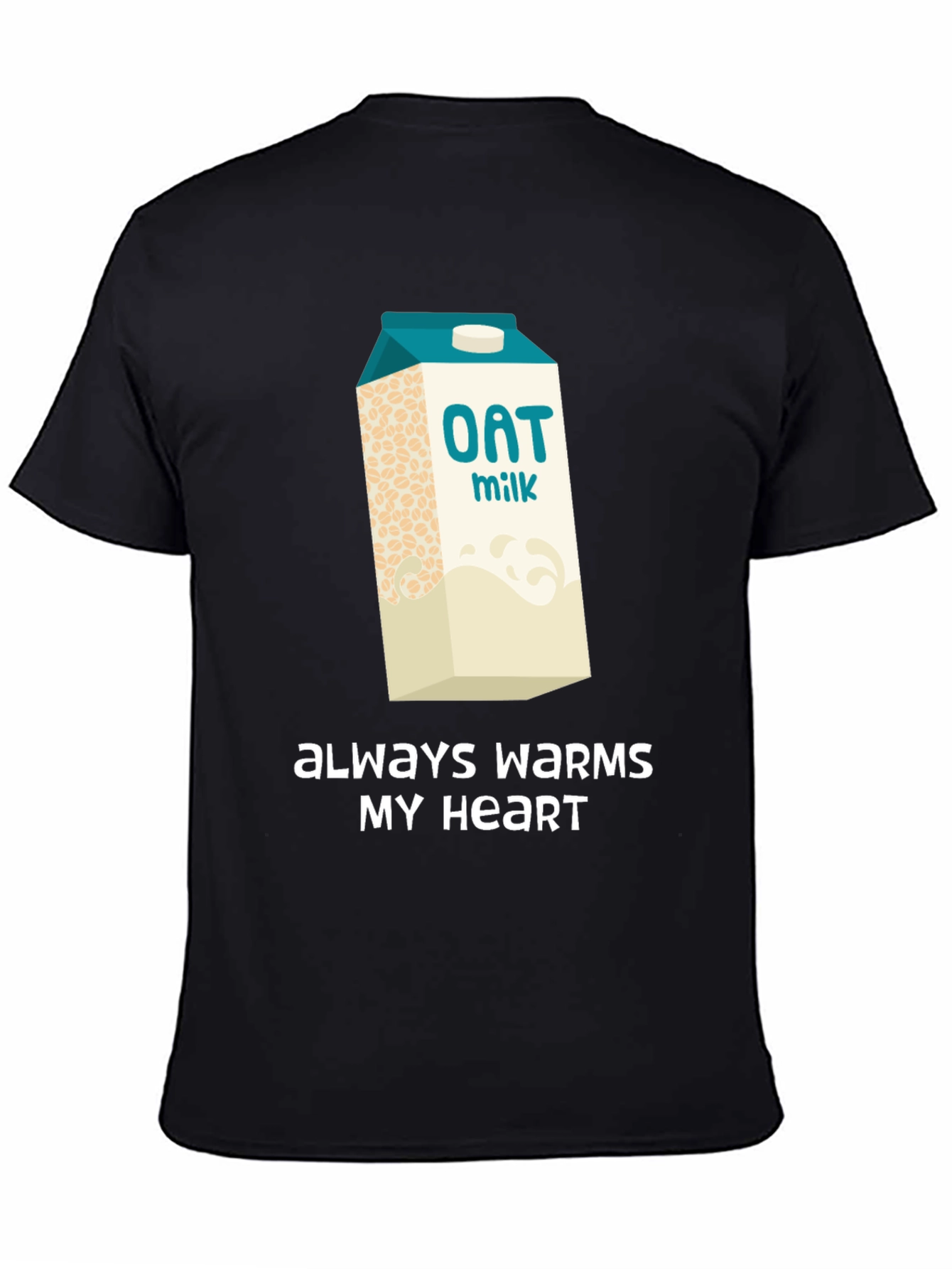 Oat Milk Lover T-Shirt - Always Warms My Heart