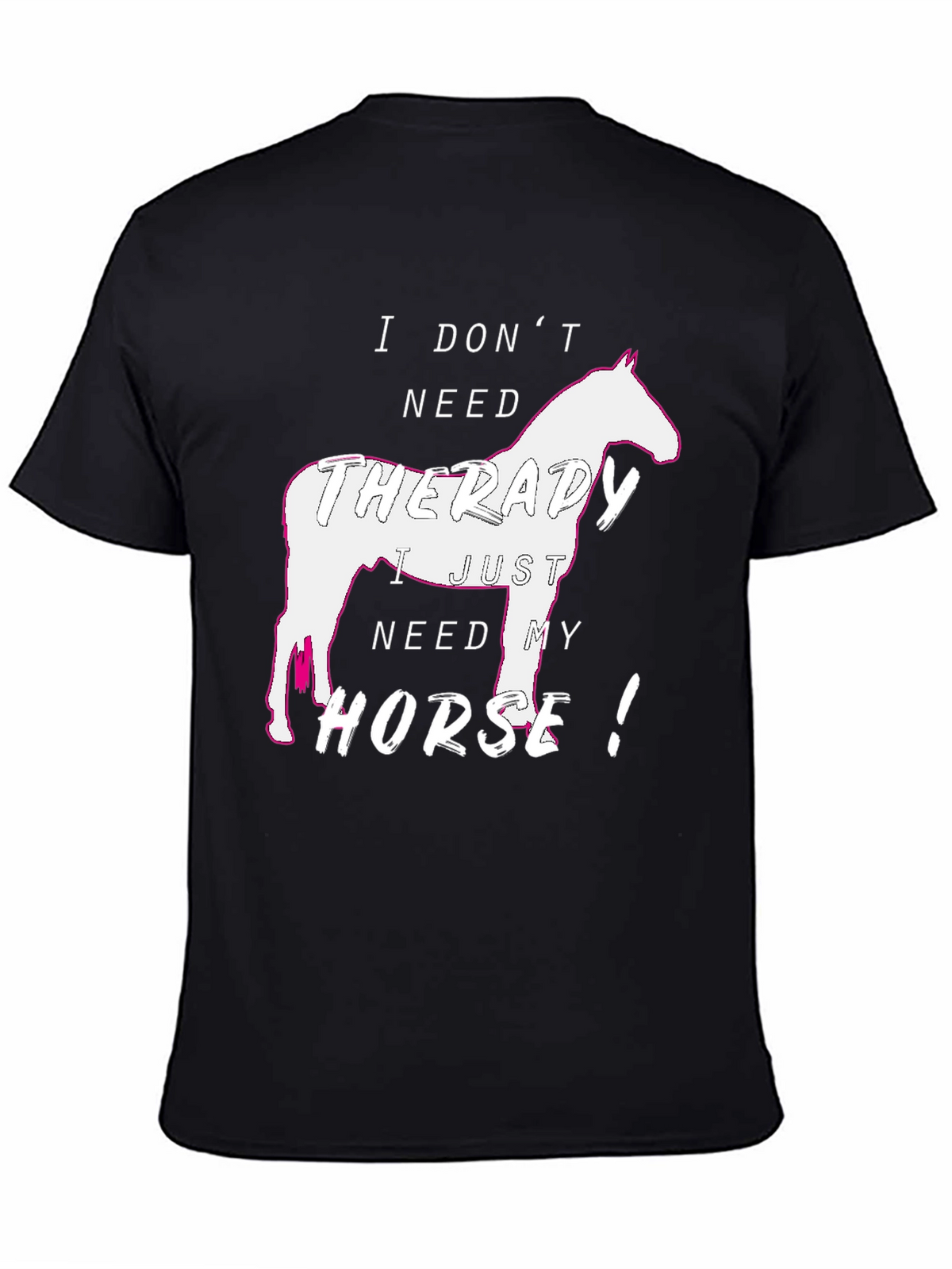 Horse Therapy T-Shirt - Animal Lover Tee