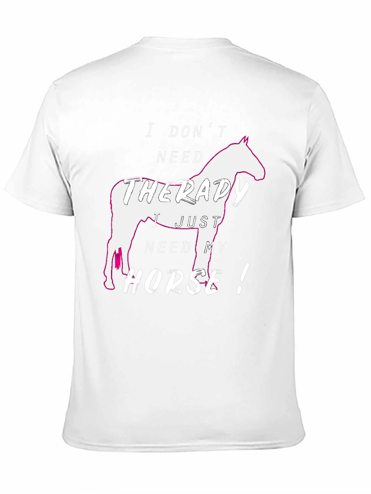Horse Therapy T-Shirt - Animal Lover Tee