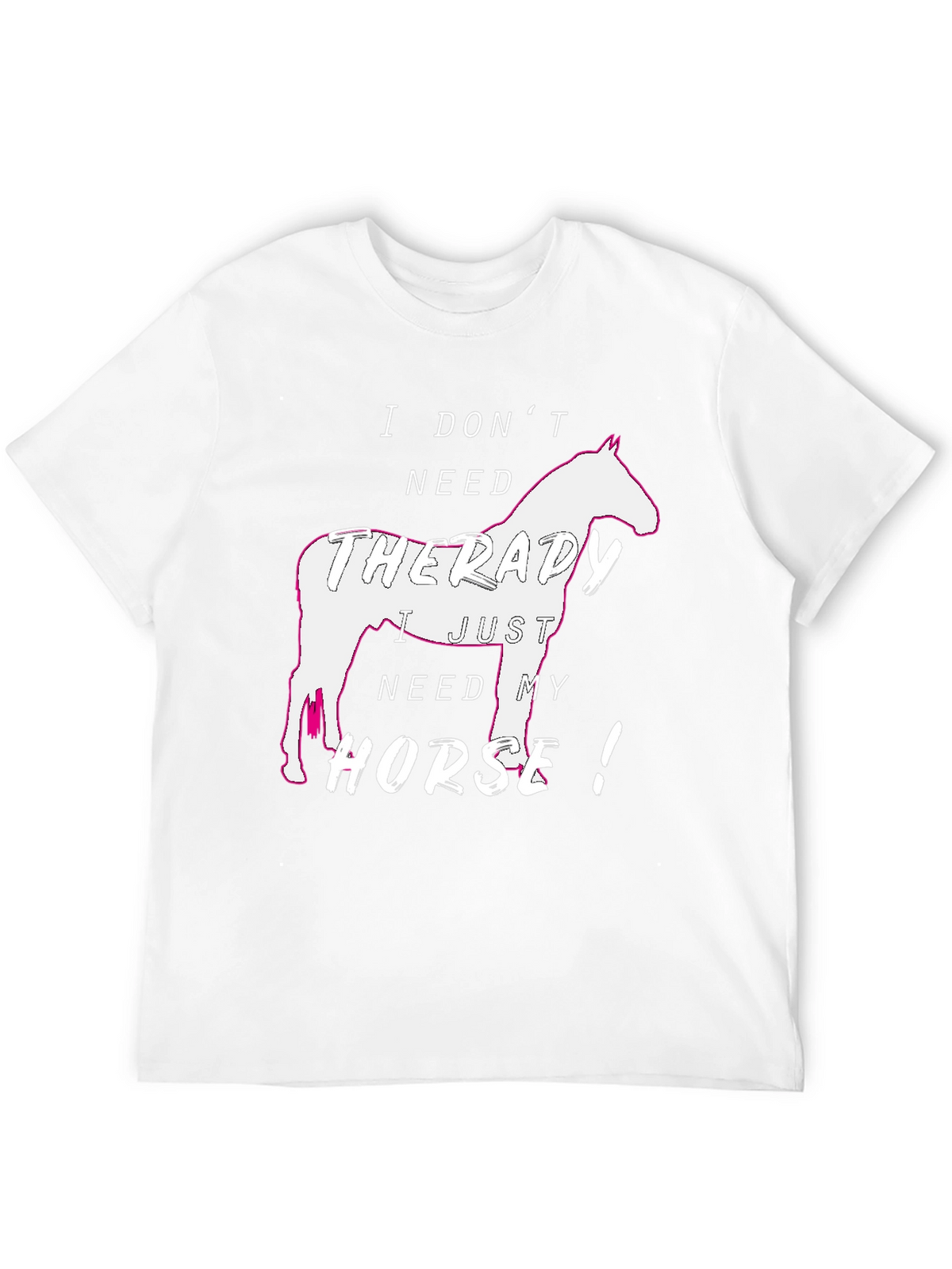 Horse Therapy T-Shirt - Animal Lover Tee