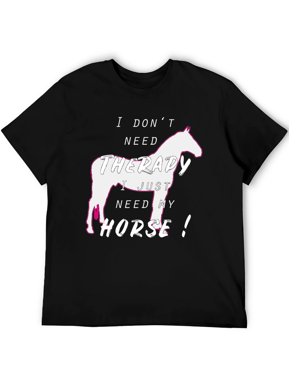 Horse Therapy T-Shirt - Animal Lover Tee