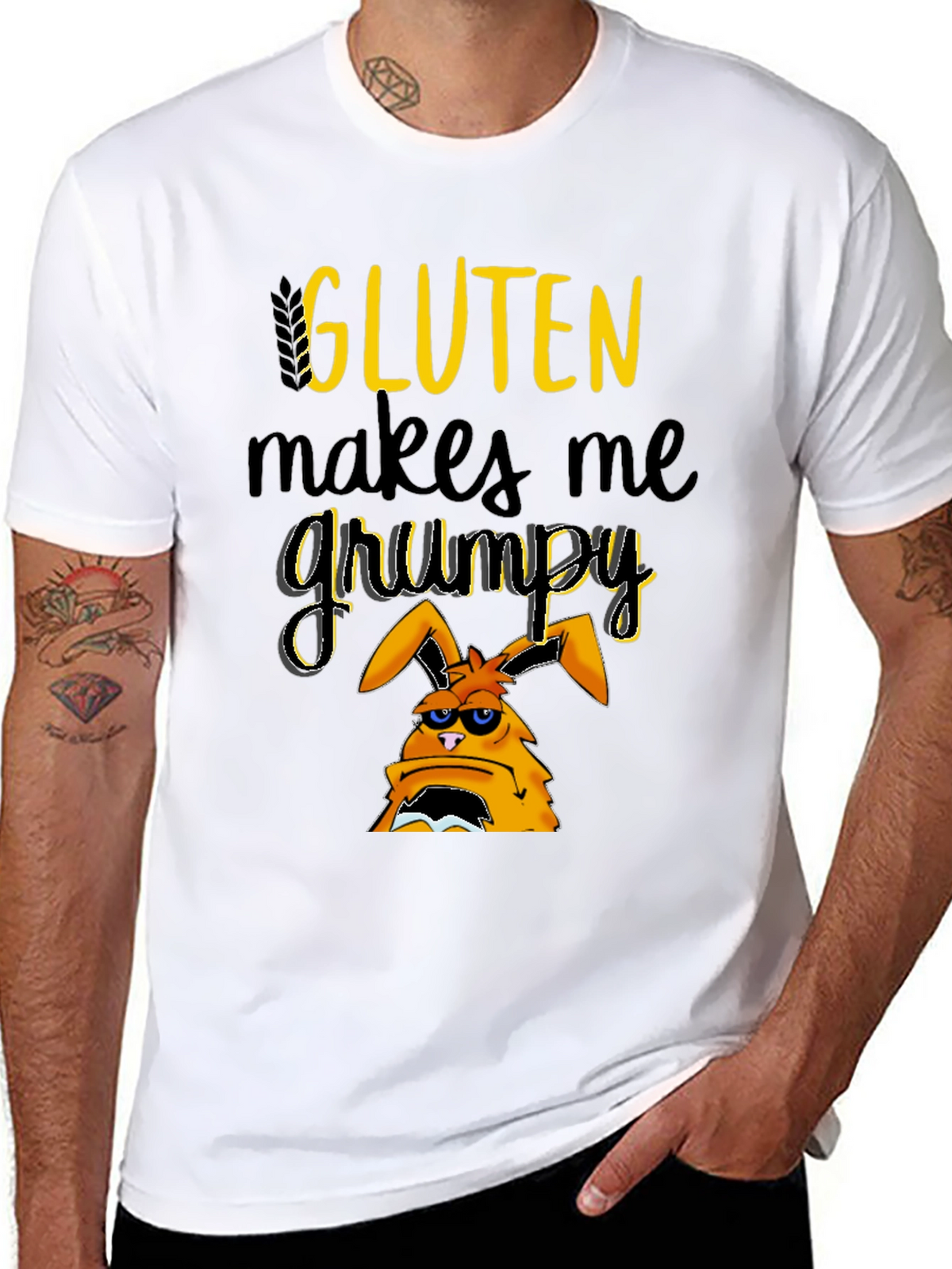 Gluten Makes Me Grumpy T-Shirt