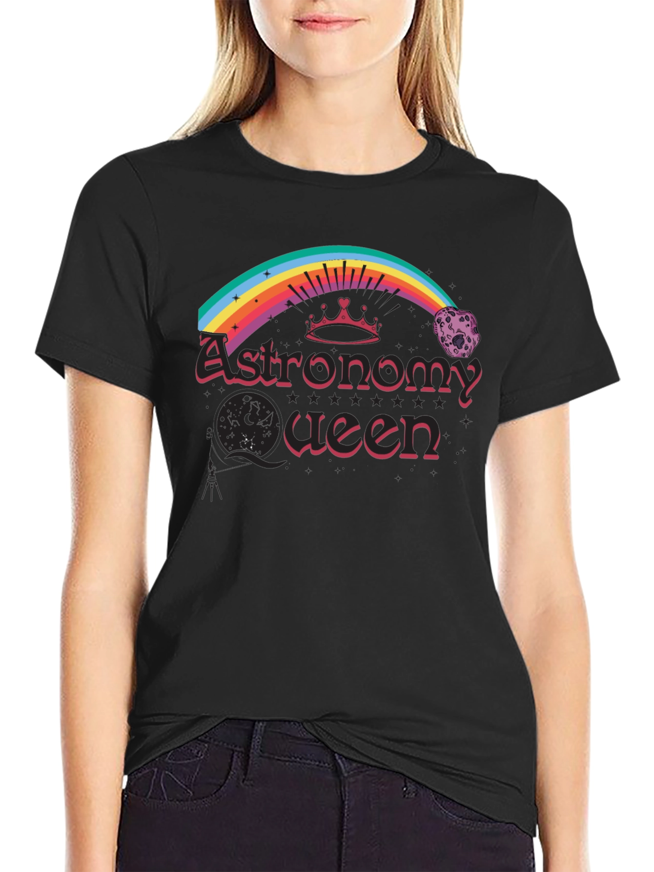 Astronomy Queen Graphic T-Shirt