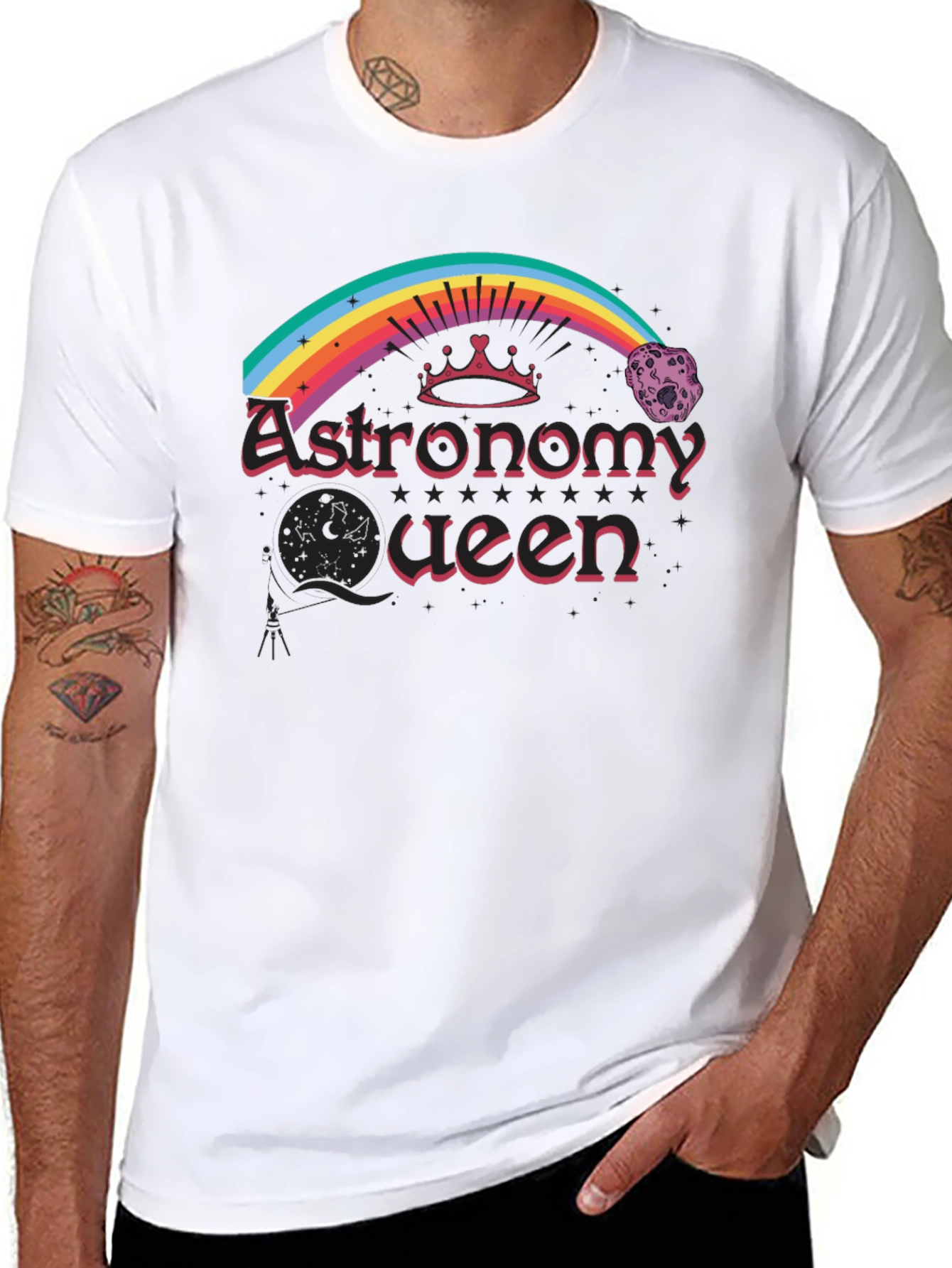 Astronomy Queen Graphic T-Shirt