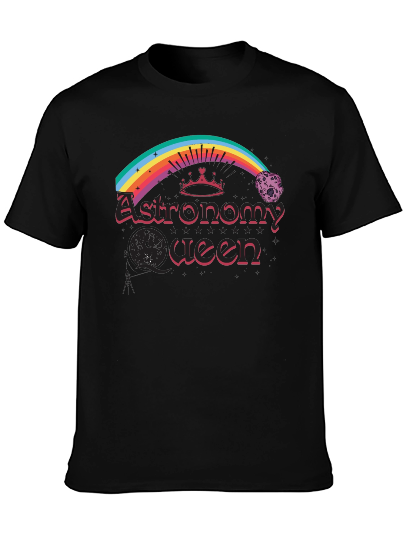 Astronomy Queen Graphic T-Shirt