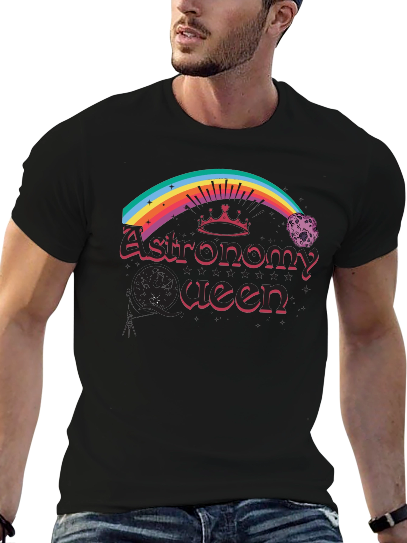 Astronomy Queen Graphic T-Shirt