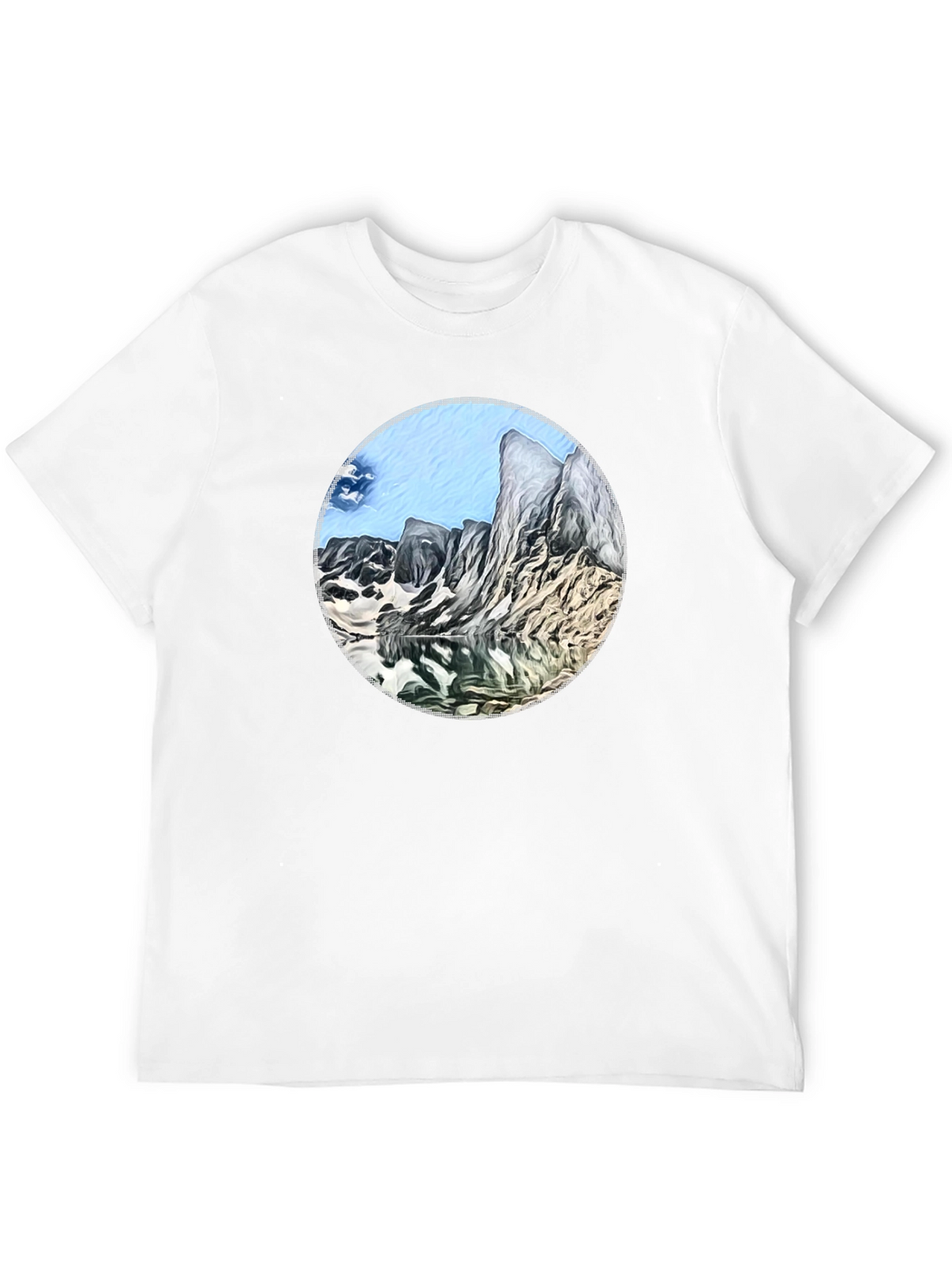 Mountain Lake Graphic T-Shirt
