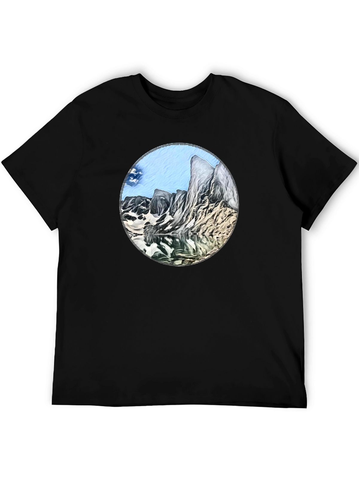Mountain Lake Graphic T-Shirt