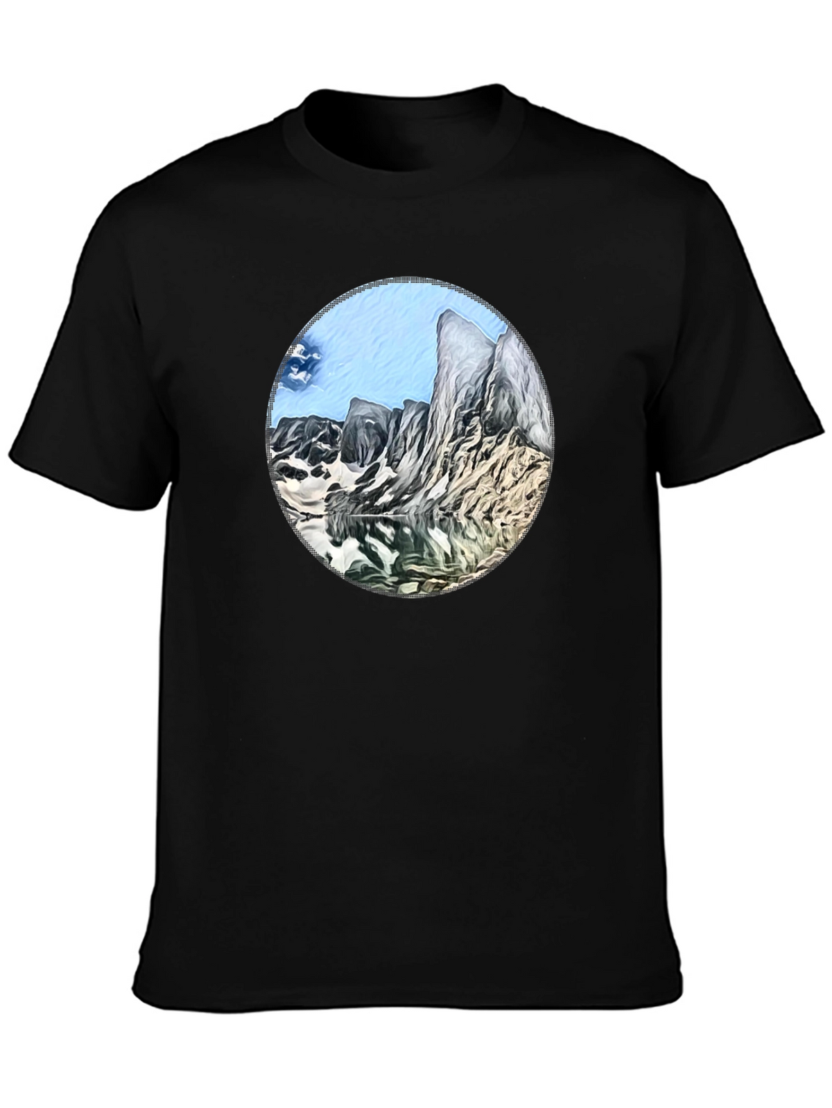 Mountain Lake Graphic T-Shirt