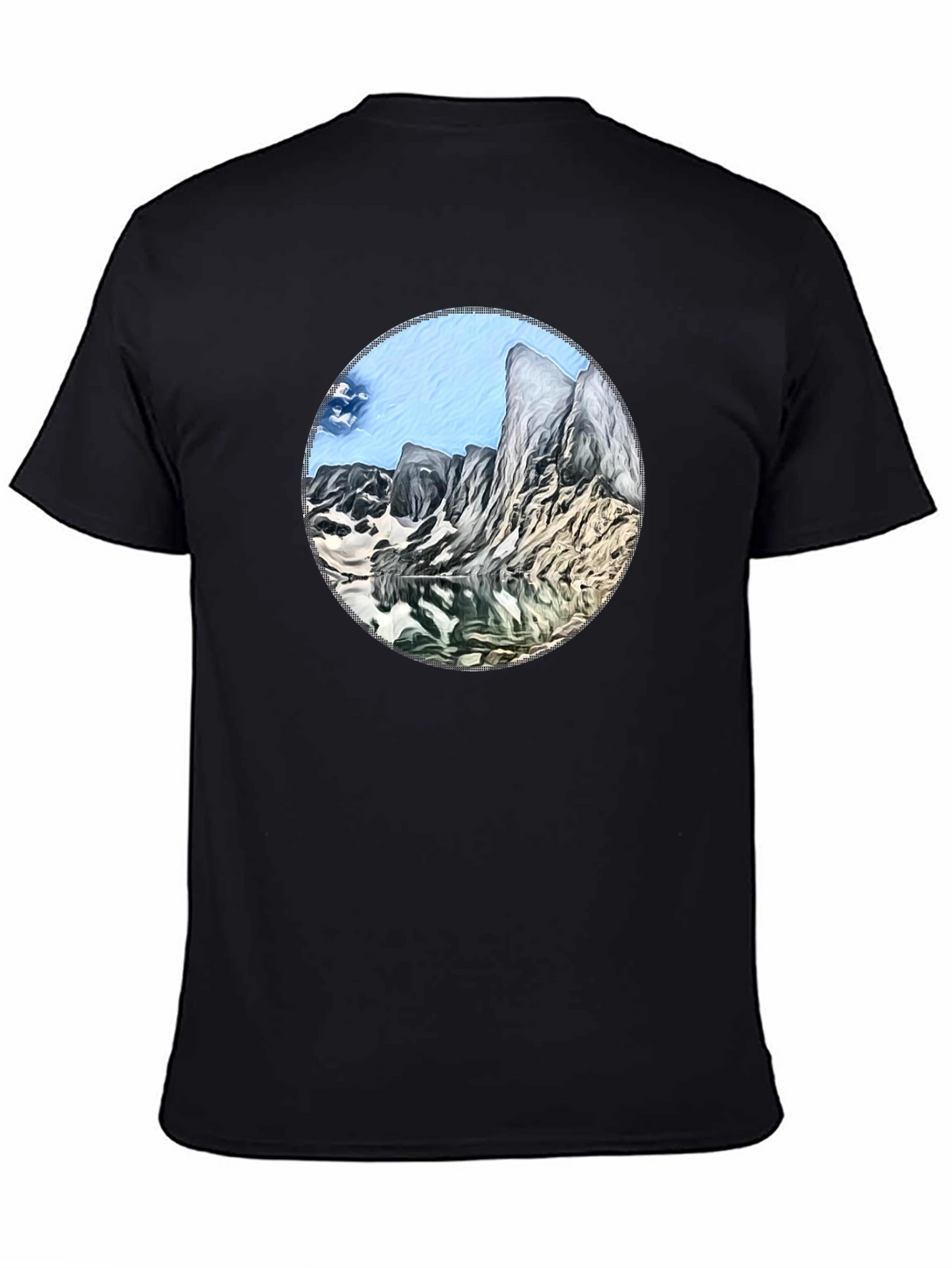 Mountain Lake Graphic T-Shirt