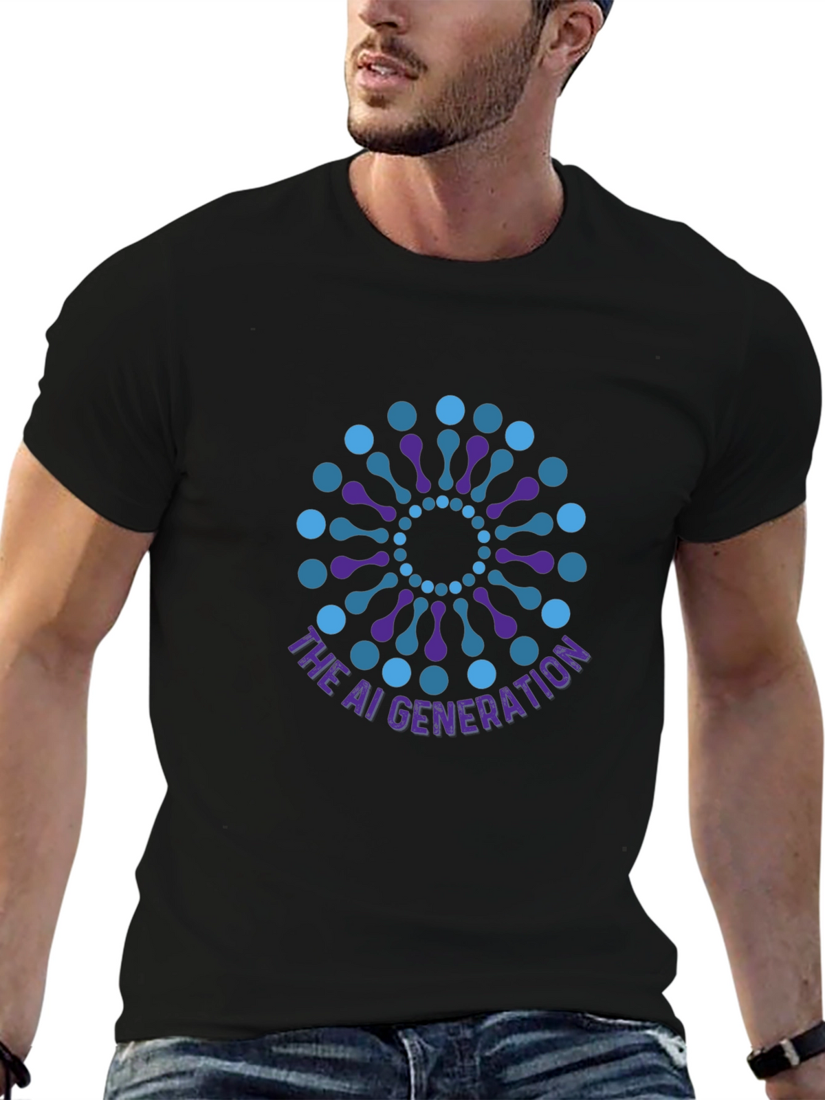 The AI Generation Graphic T-Shirt