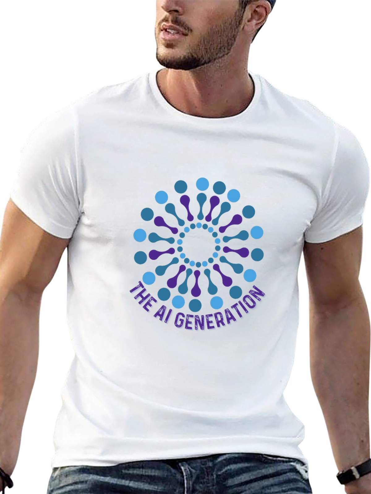 The AI Generation Graphic T-Shirt