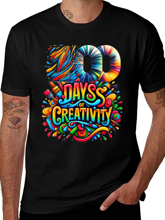 100 Days of Creativity Graphic T-Shirt