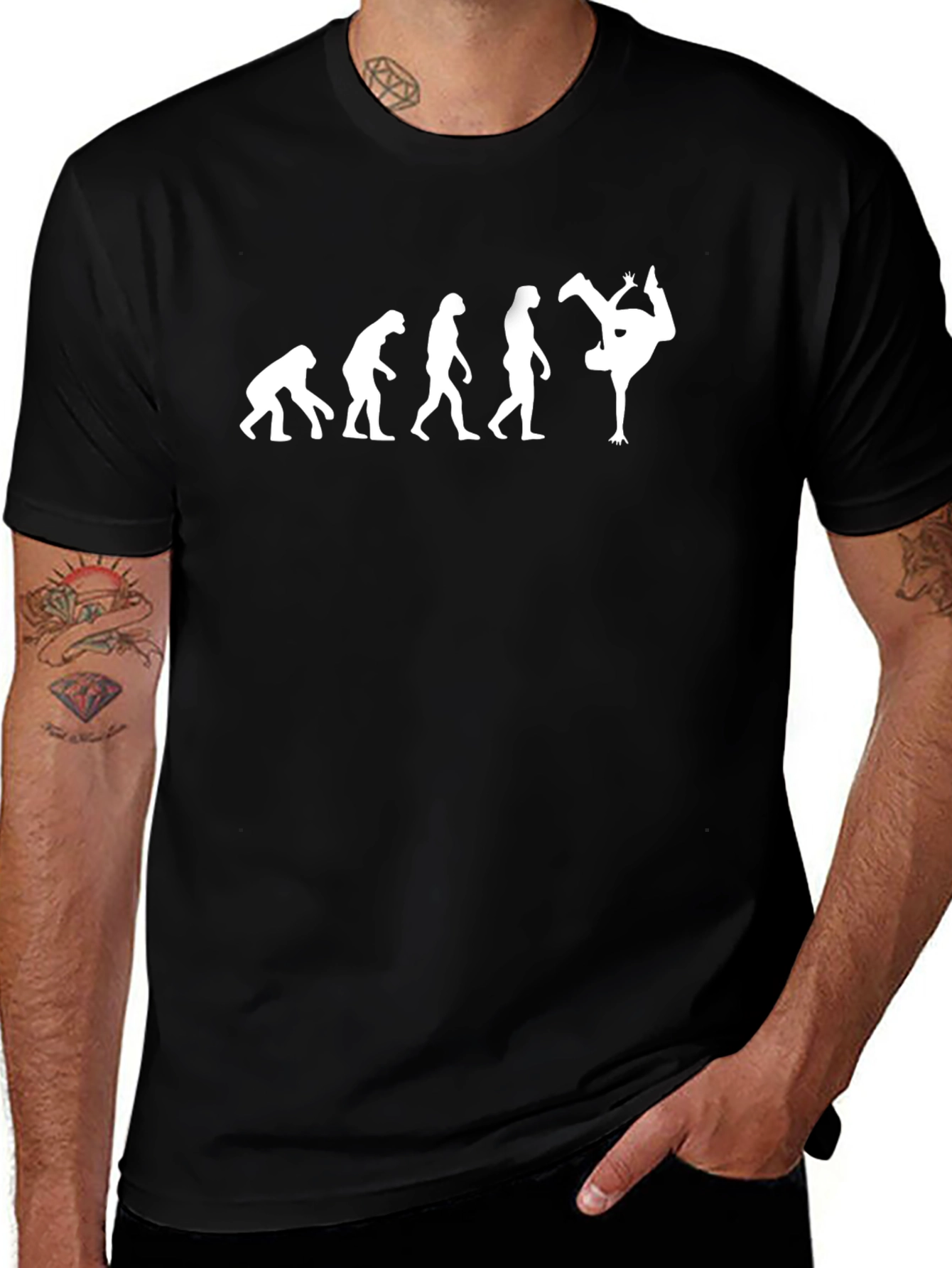 Evolution of Dance T-Shirt - Breakdance Humor