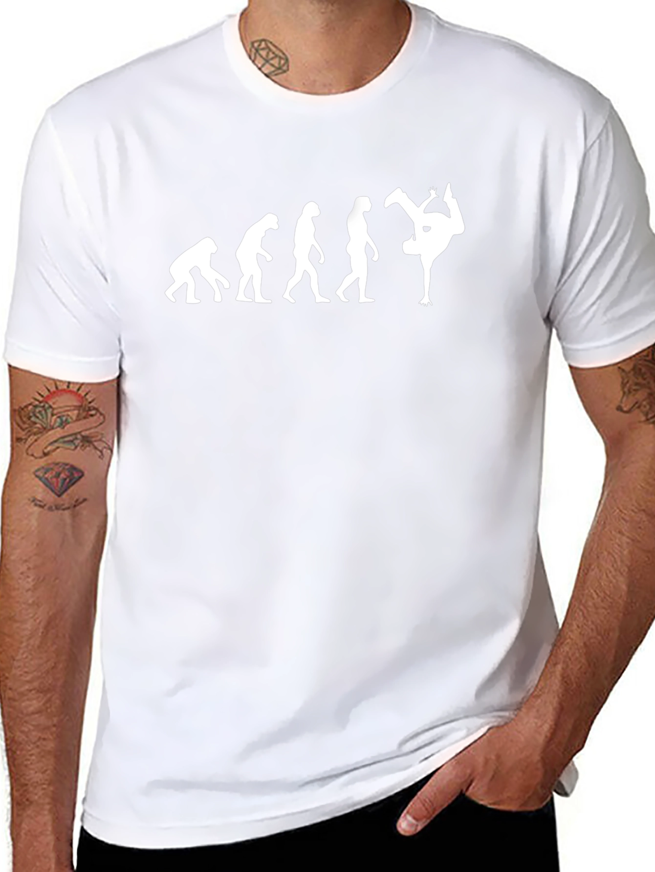 Evolution of Dance T-Shirt - Breakdance Humor