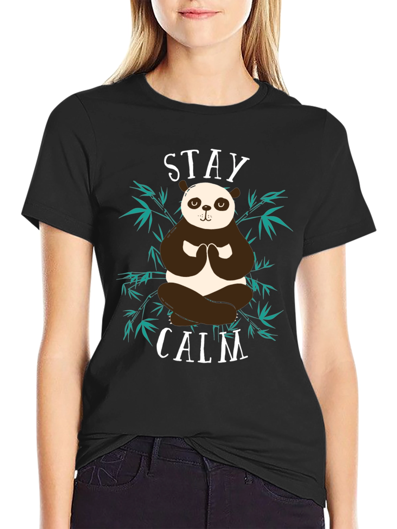 Stay Calm Panda T-Shirt