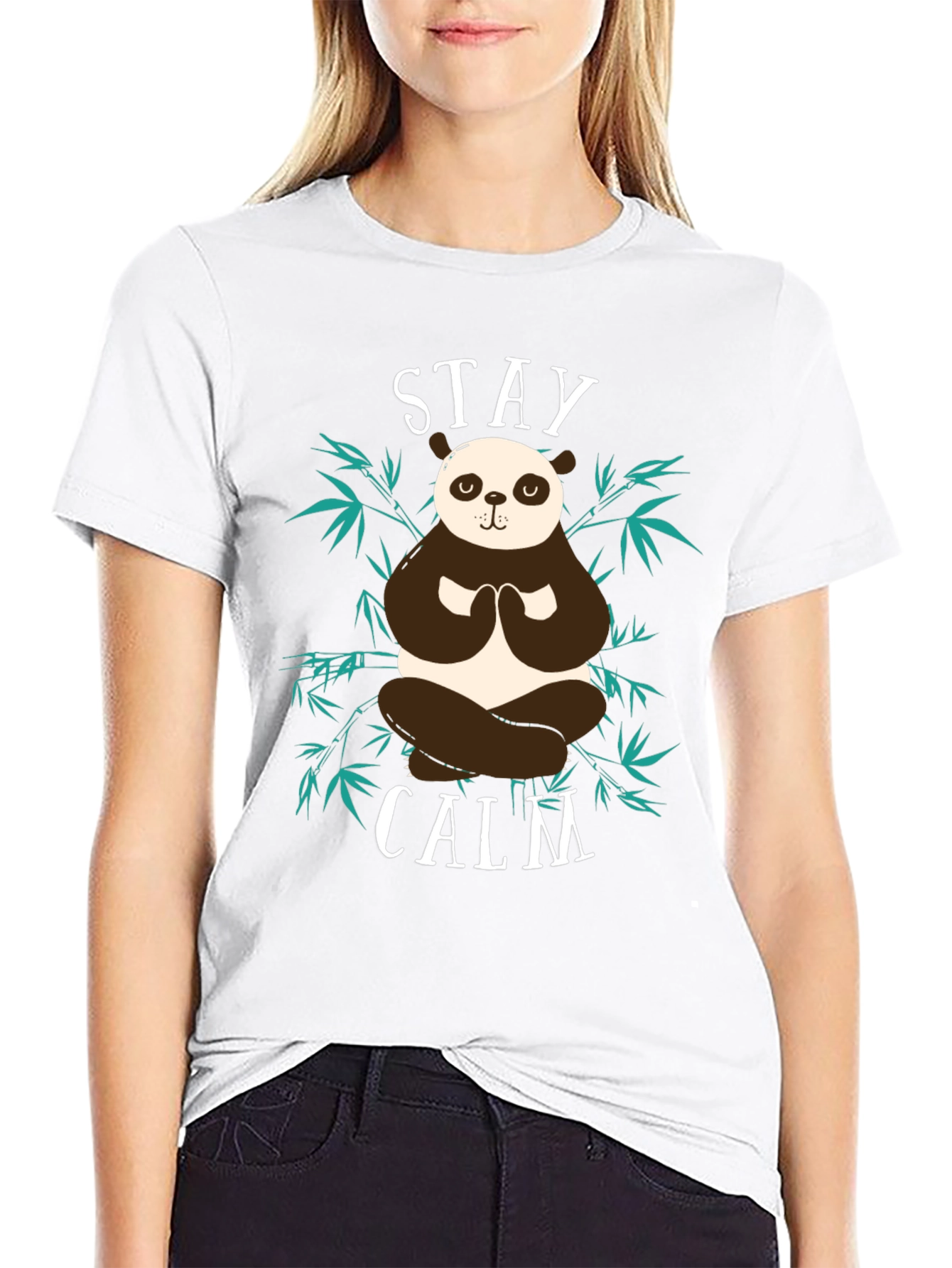 Stay Calm Panda T-Shirt