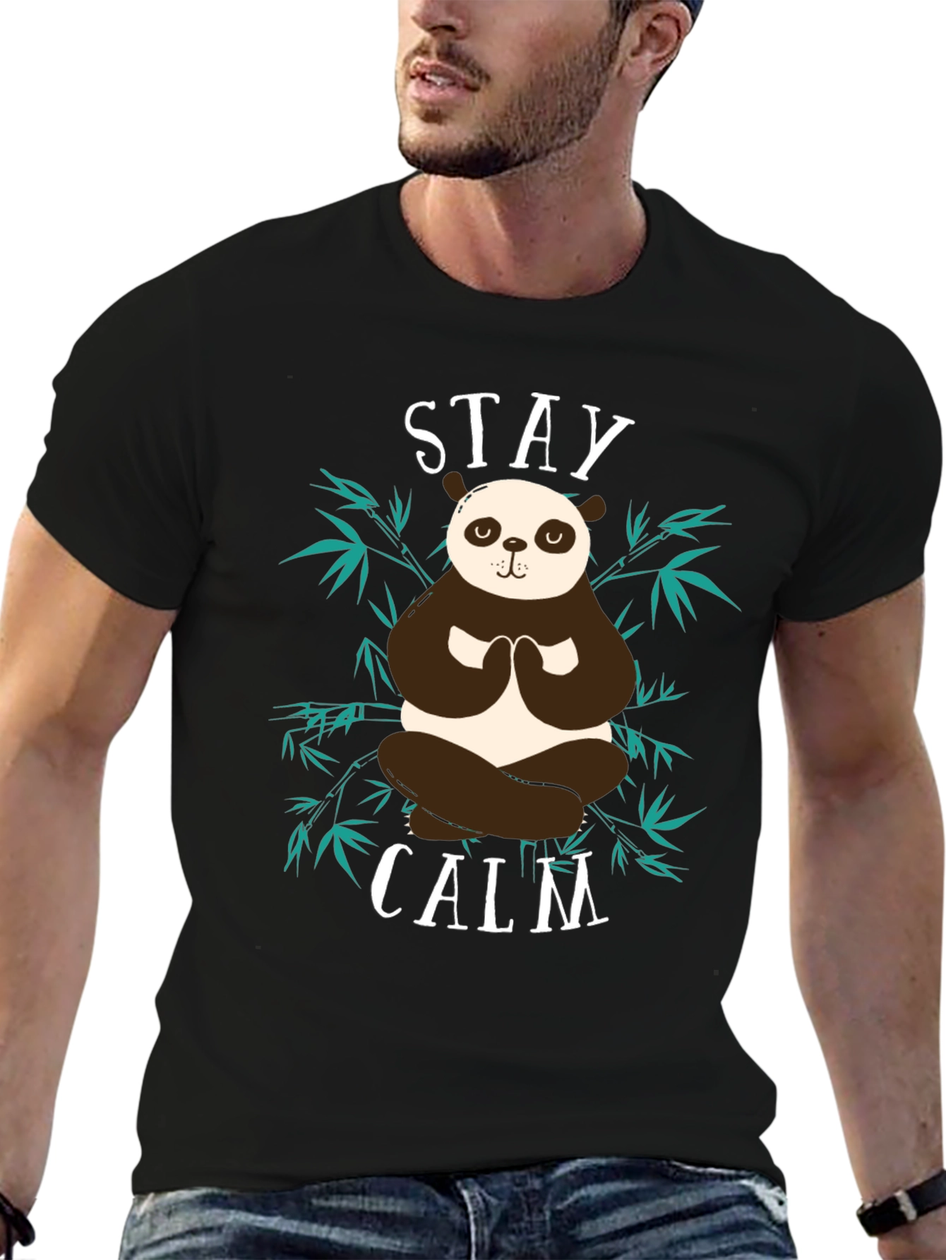 Stay Calm Panda T-Shirt