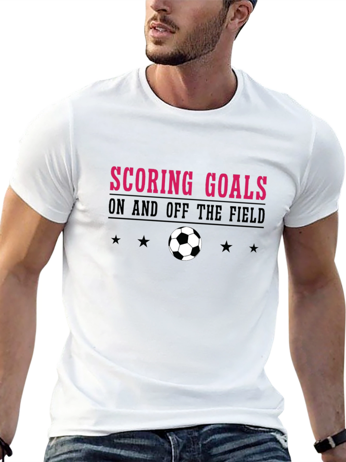 Scoring Goals T-Shirt - Soccer Life
