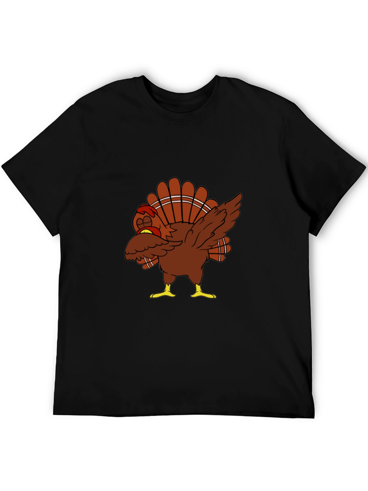 Dabbing Turkey T-Shirt - Thanksgiving Day Tee