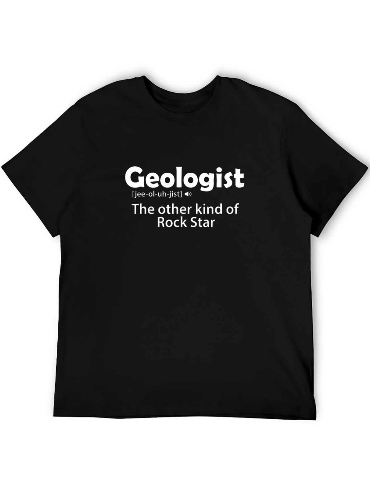 Geologist Rock Star Funny T-Shirt