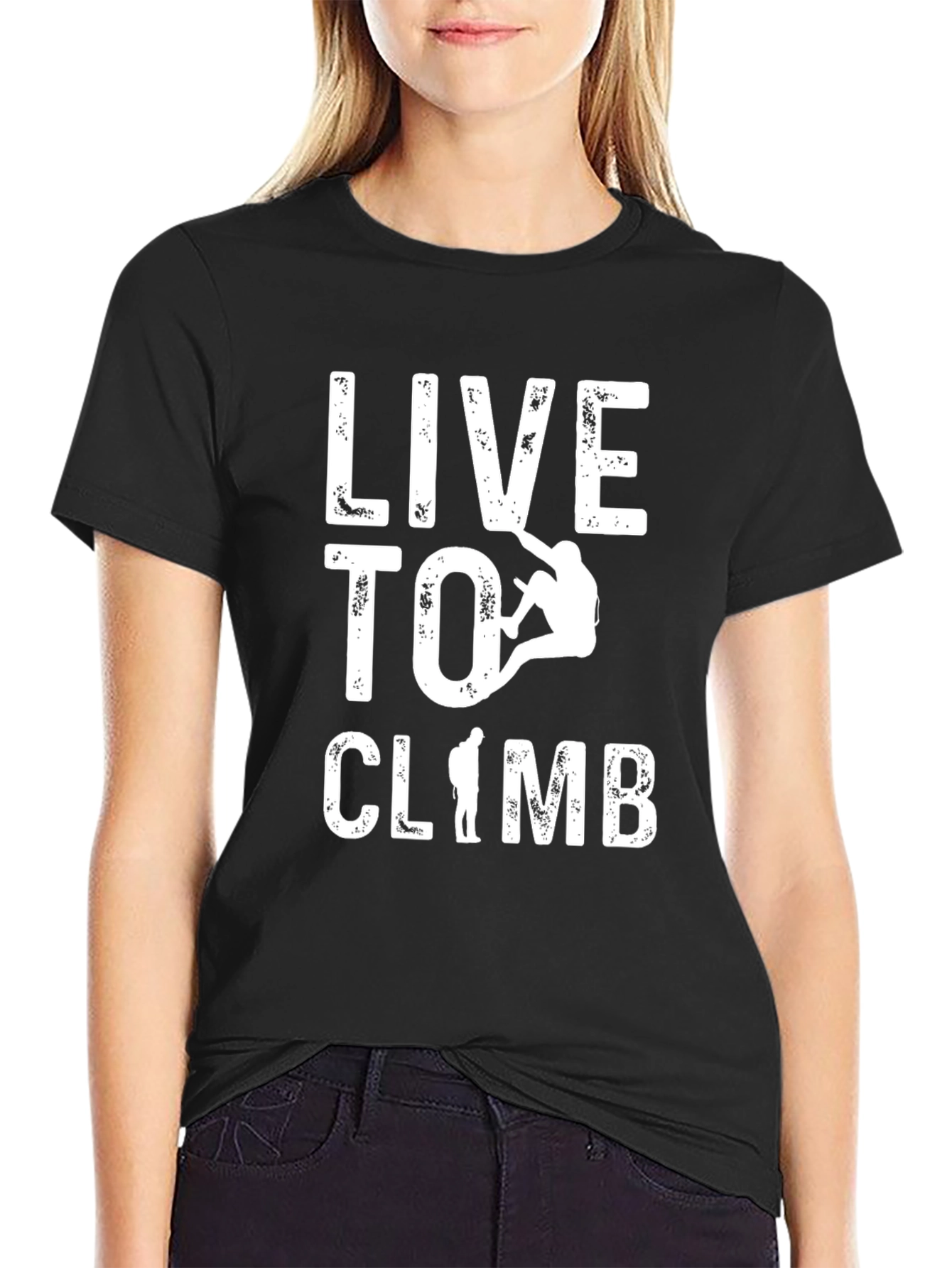 Live to Climb Graphic T-Shirt