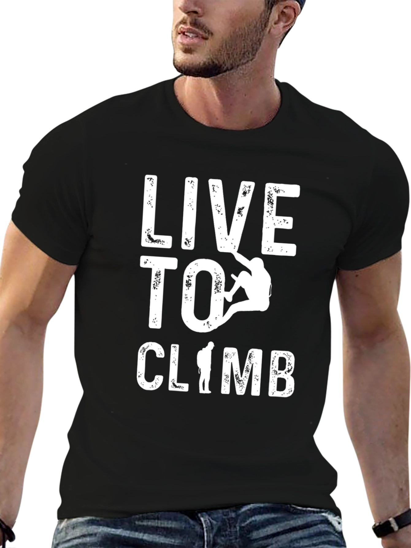 Live to Climb Graphic T-Shirt