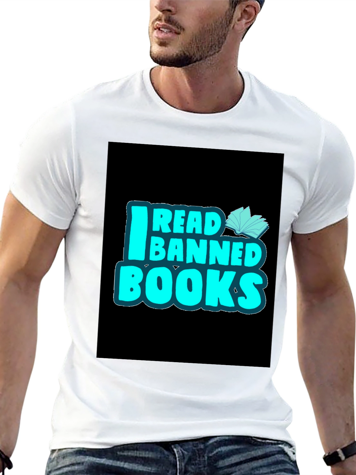 Read Banned Books Tee - Support Free Speech
