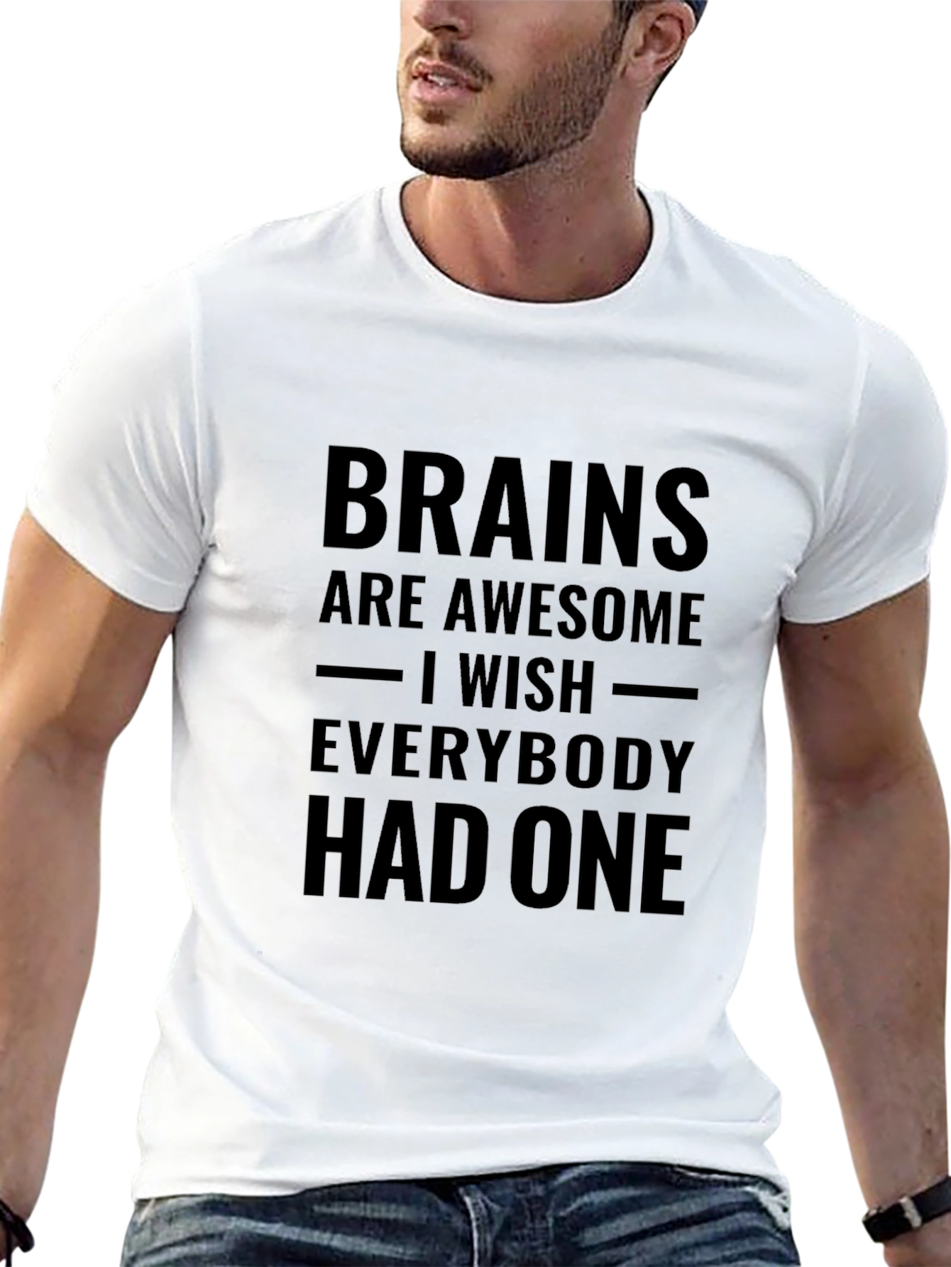 Brains are Awesome Graphic T-Shirt - Unisex