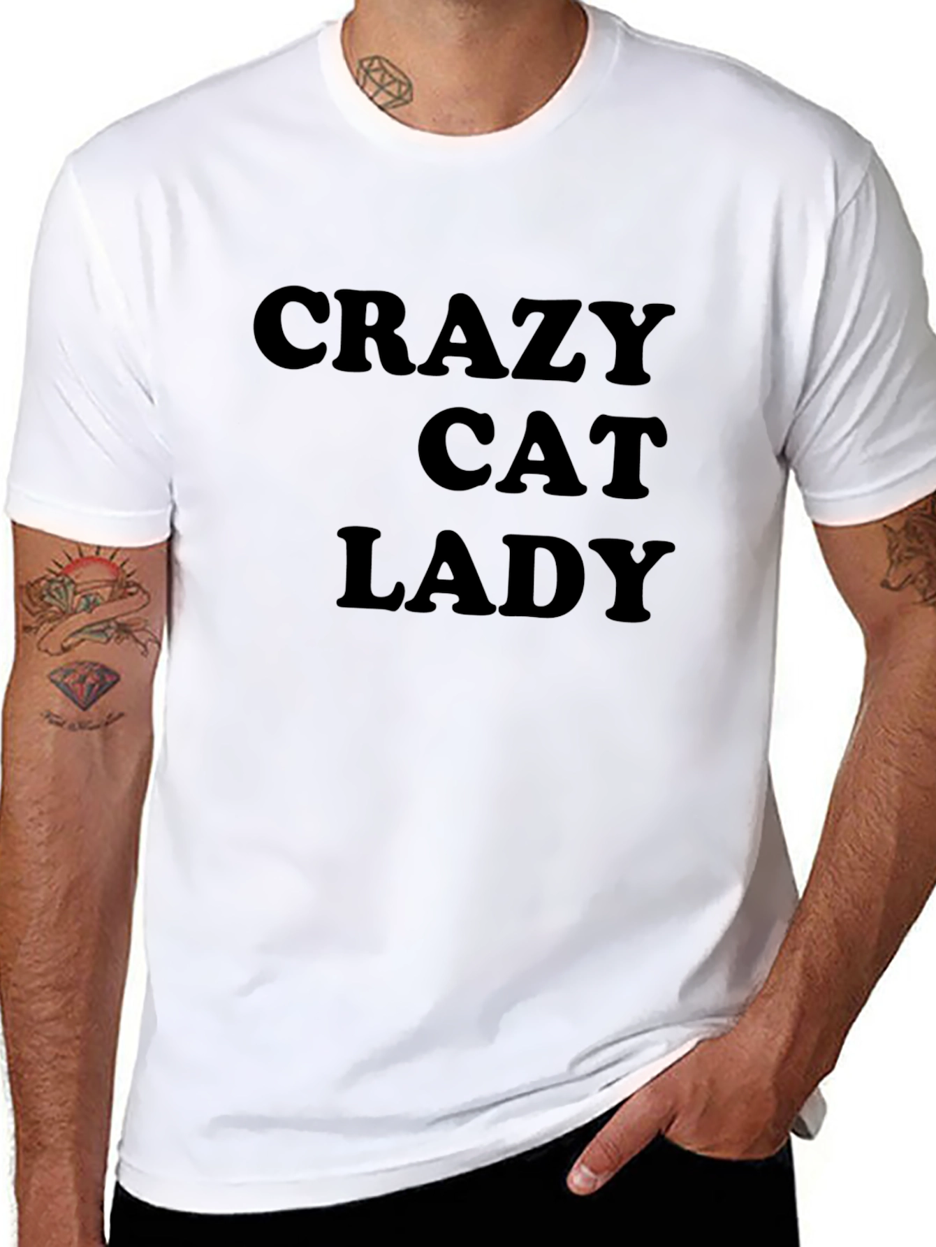 Crazy Cat Lady T-Shirt - Unisex Casual Tee