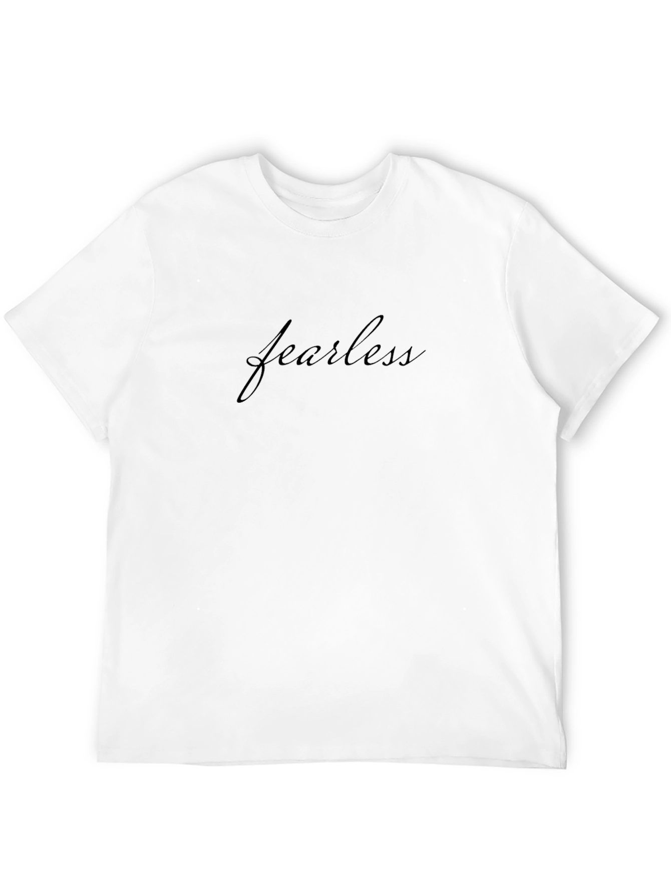 Fearless Script T-Shirt - Premium Soft Cotton Blend