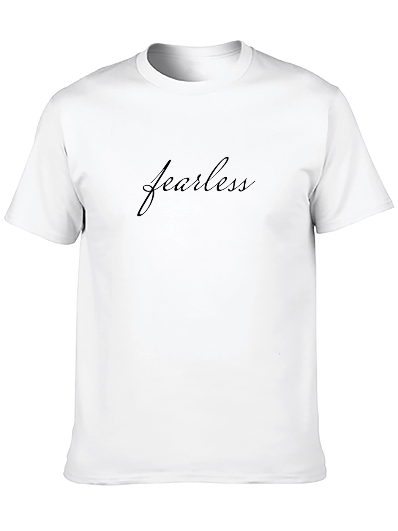 Fearless Script T-Shirt - Premium Soft Cotton Blend