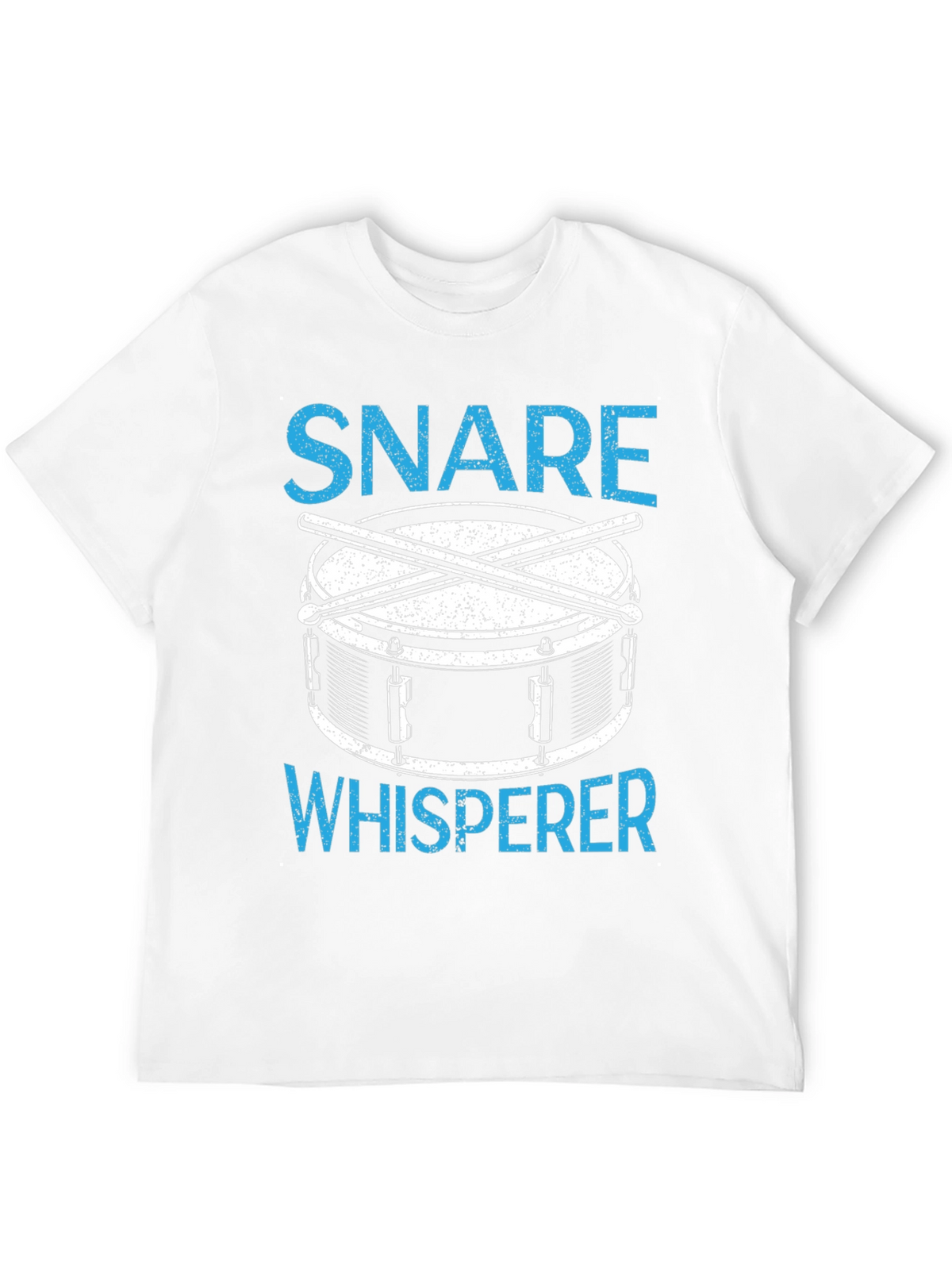 Snare Whisperer Drummer T-Shirt - Music Lover Tee