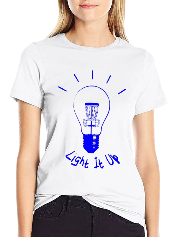 Light It Up Disc Golf T-Shirt