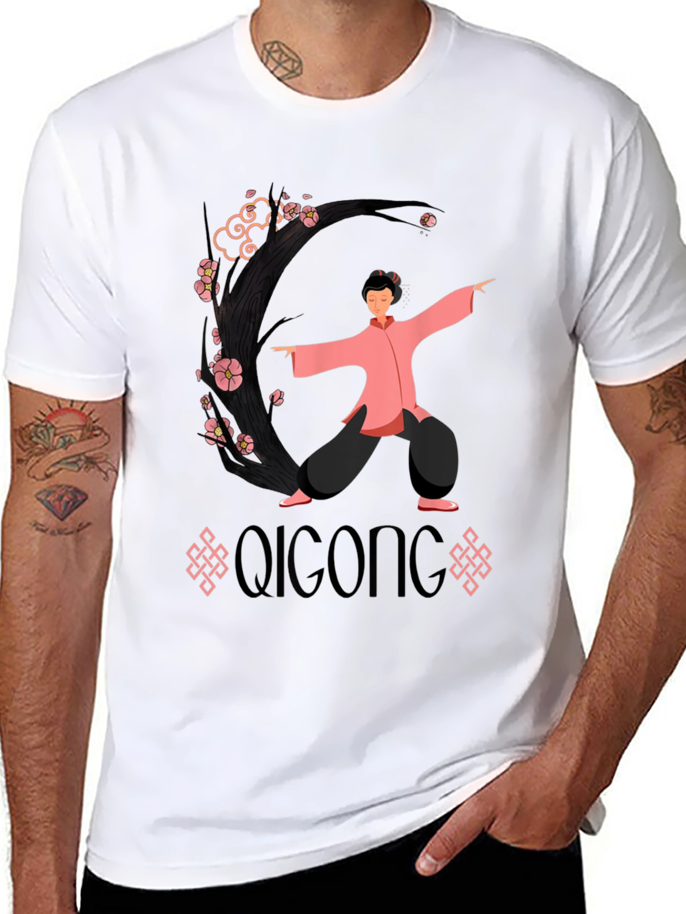 Qigong Graphic T-Shirt - Martial Arts Design
