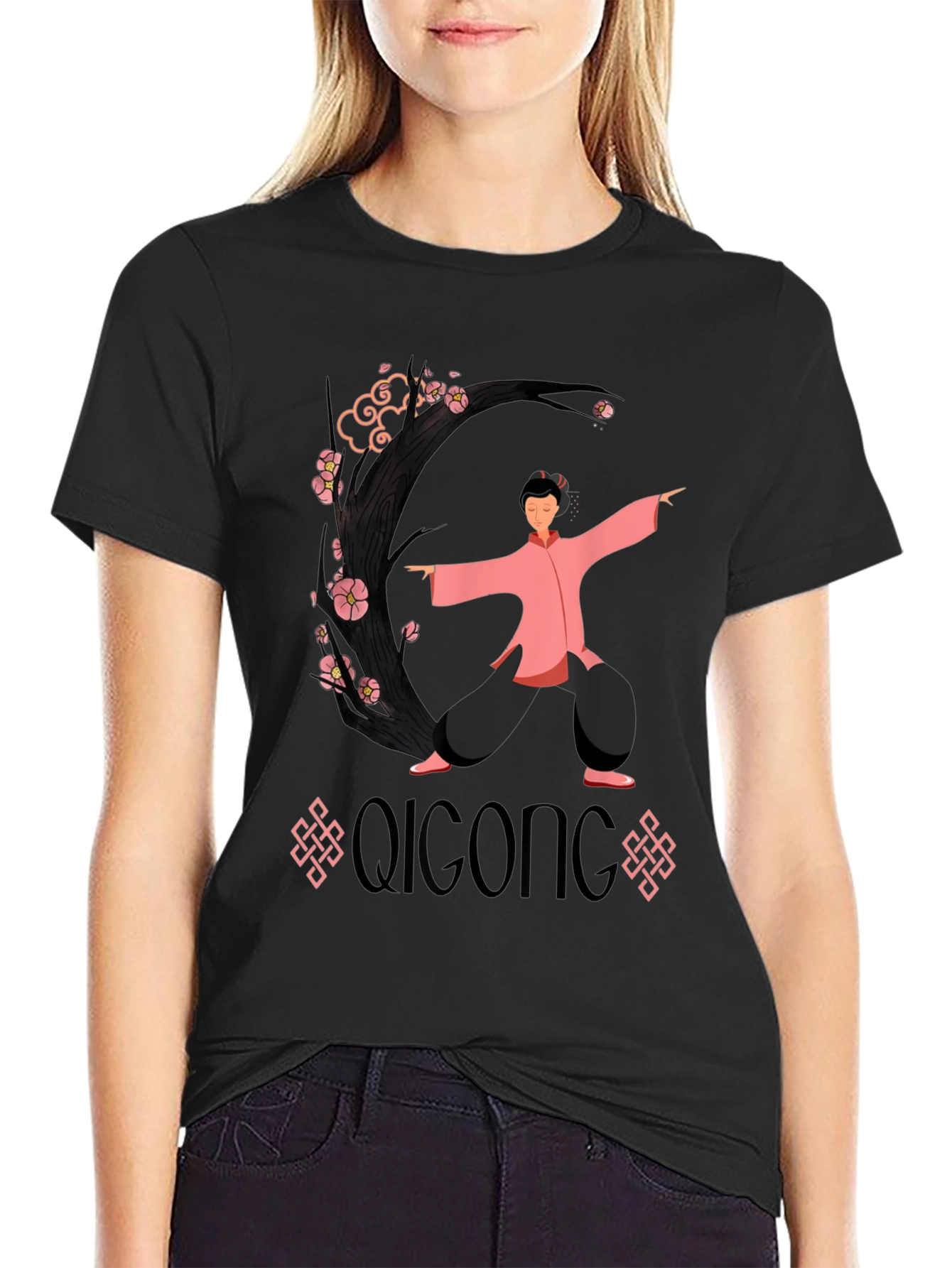 Qigong Graphic T-Shirt - Martial Arts Design