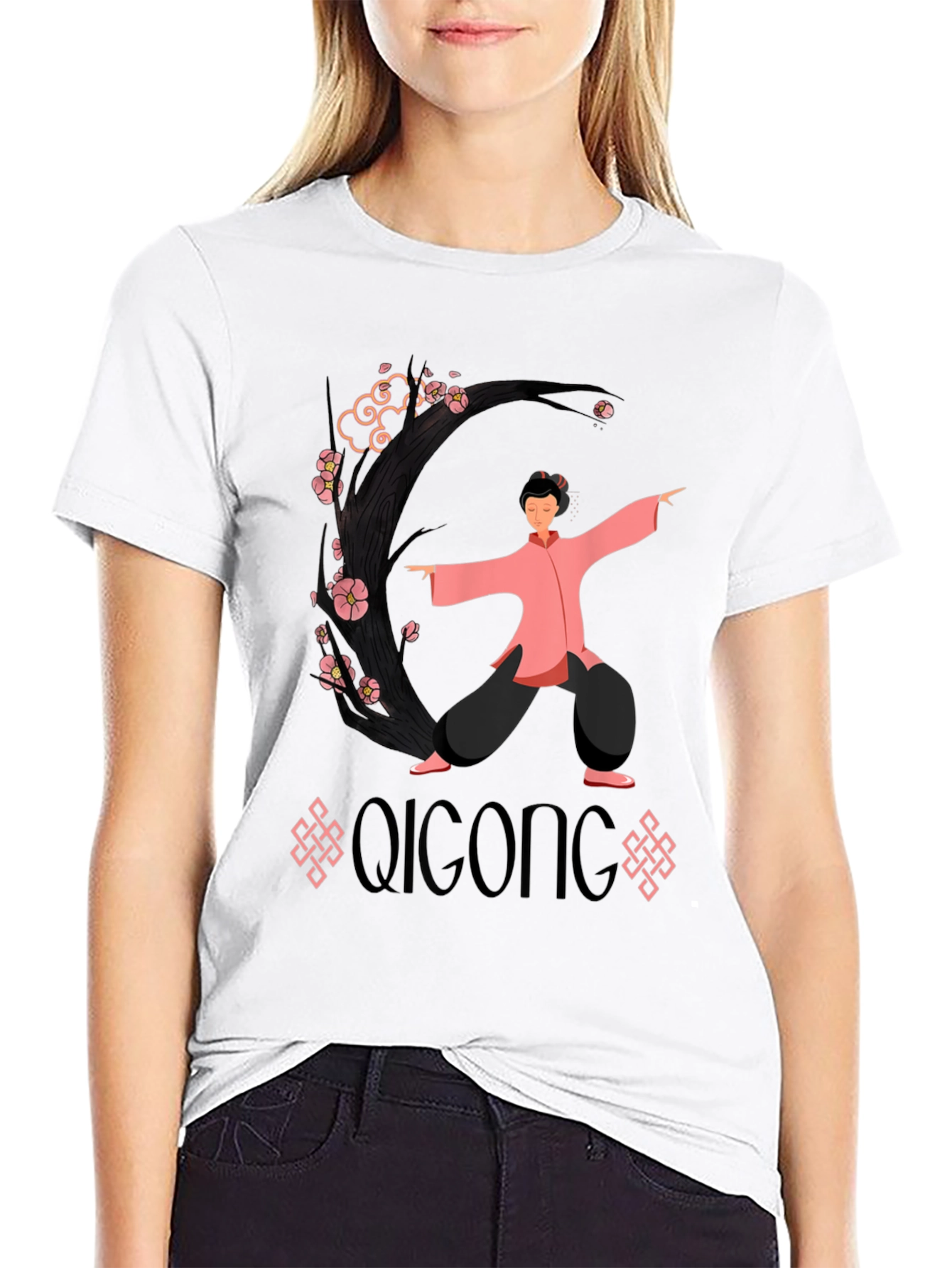 Qigong Graphic T-Shirt - Martial Arts Design