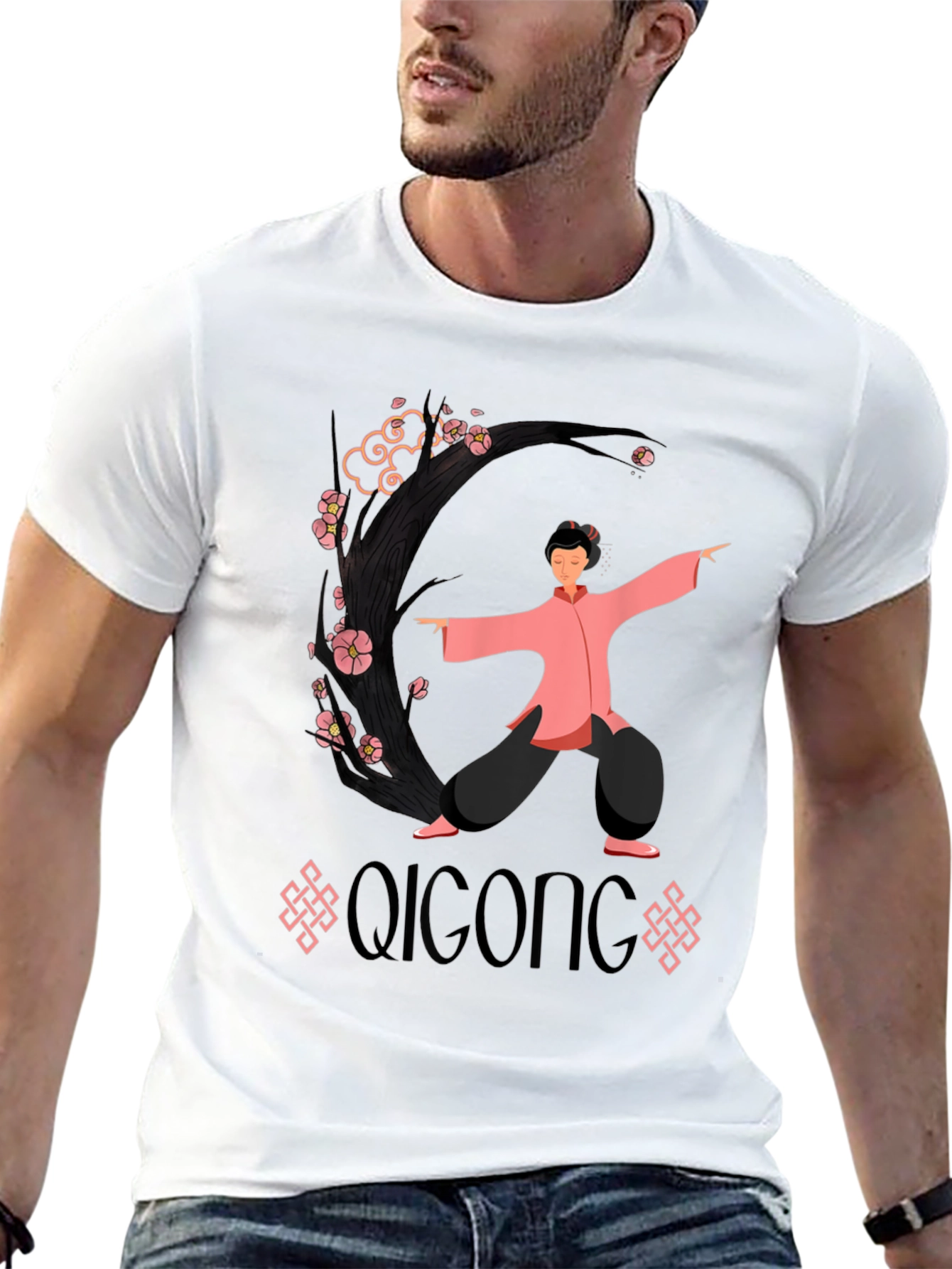 Qigong Graphic T-Shirt - Martial Arts Design