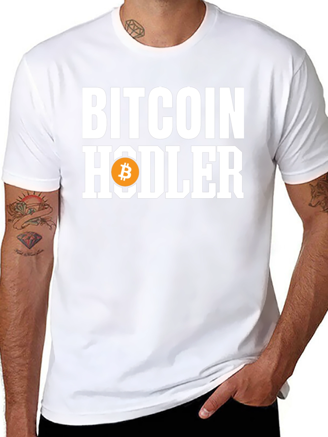 Bitcoin HODLER T-Shirt - Crypto Investor Tee