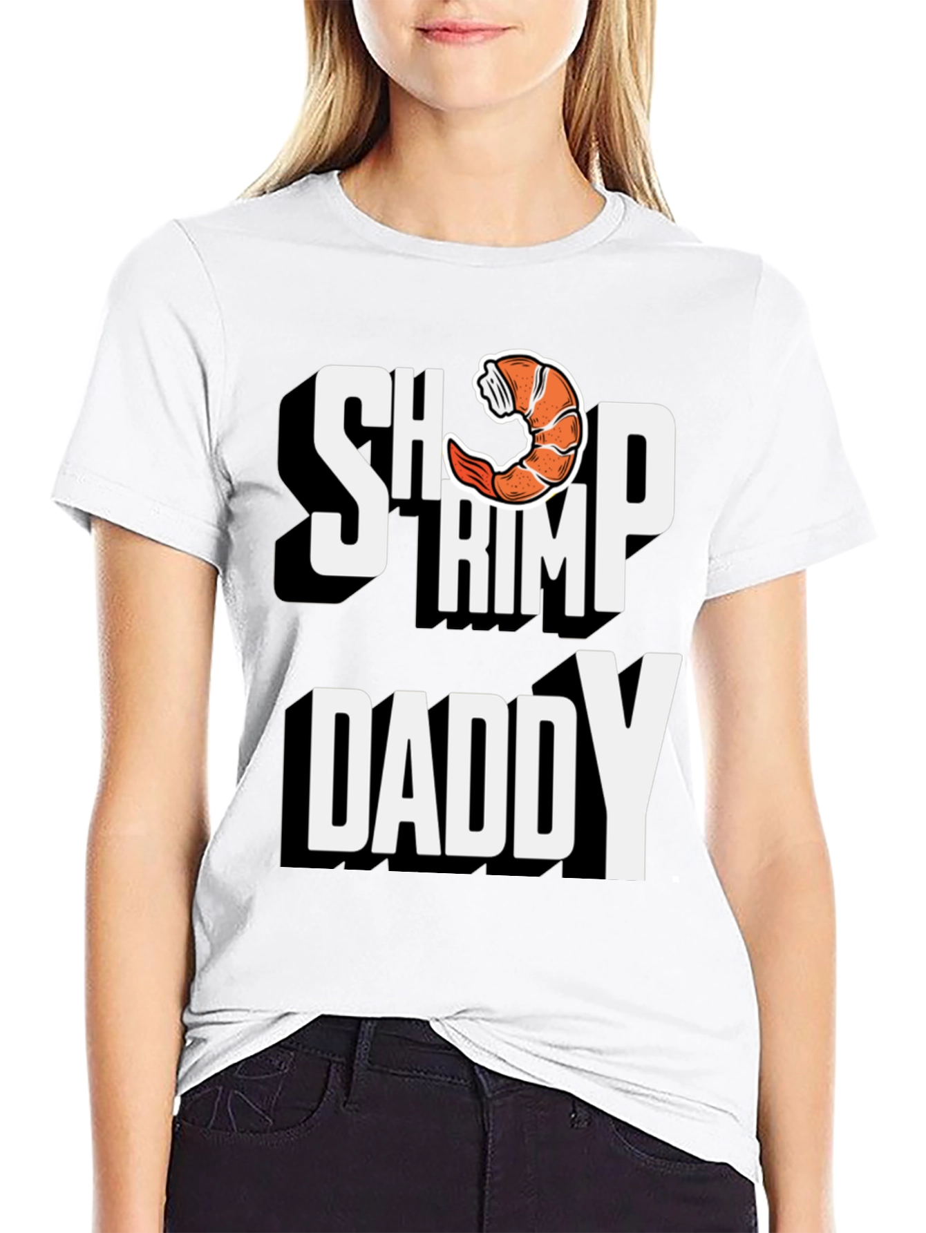 Shrimp Daddy Graphic T-Shirt