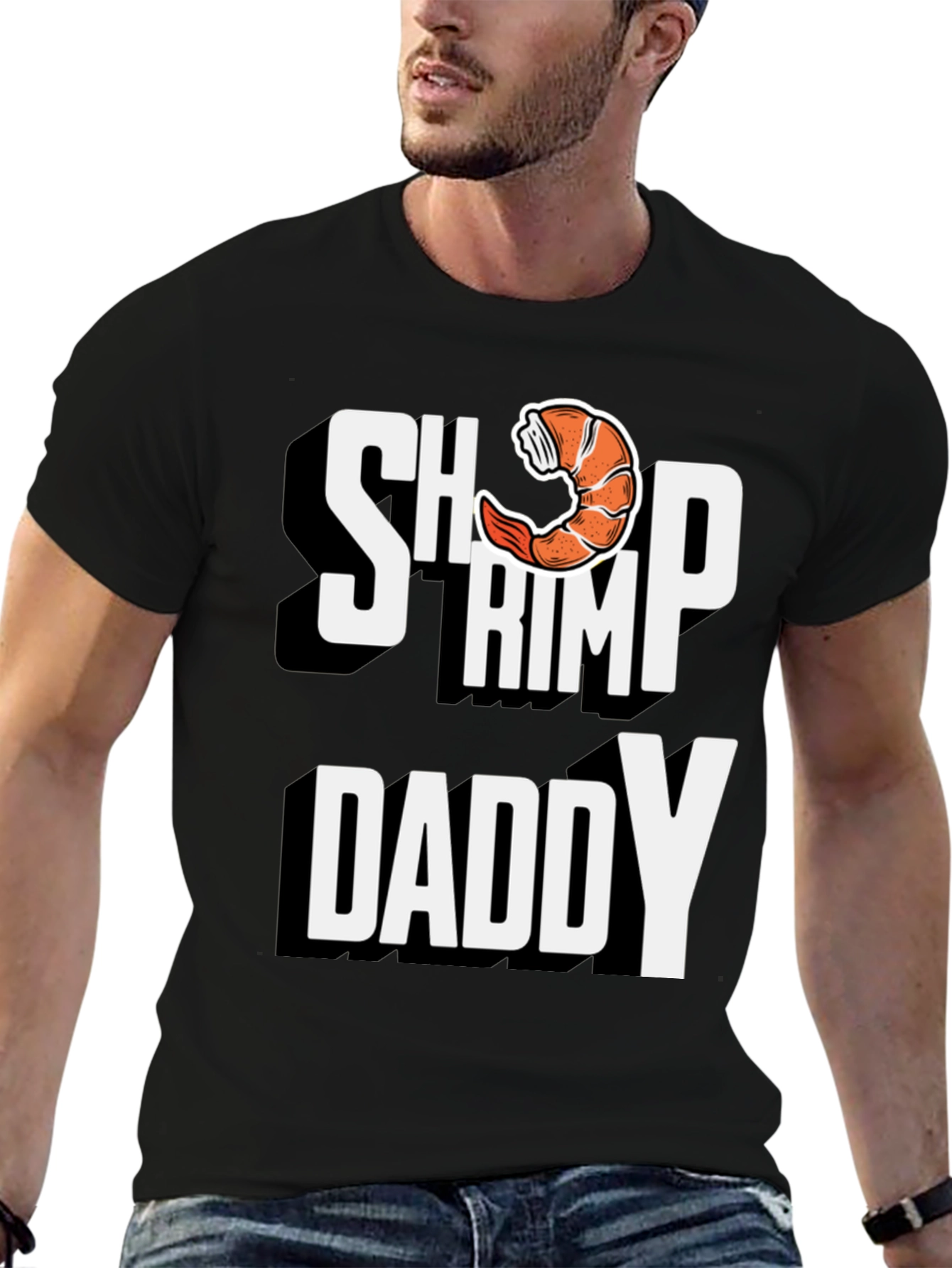 Shrimp Daddy Graphic T-Shirt