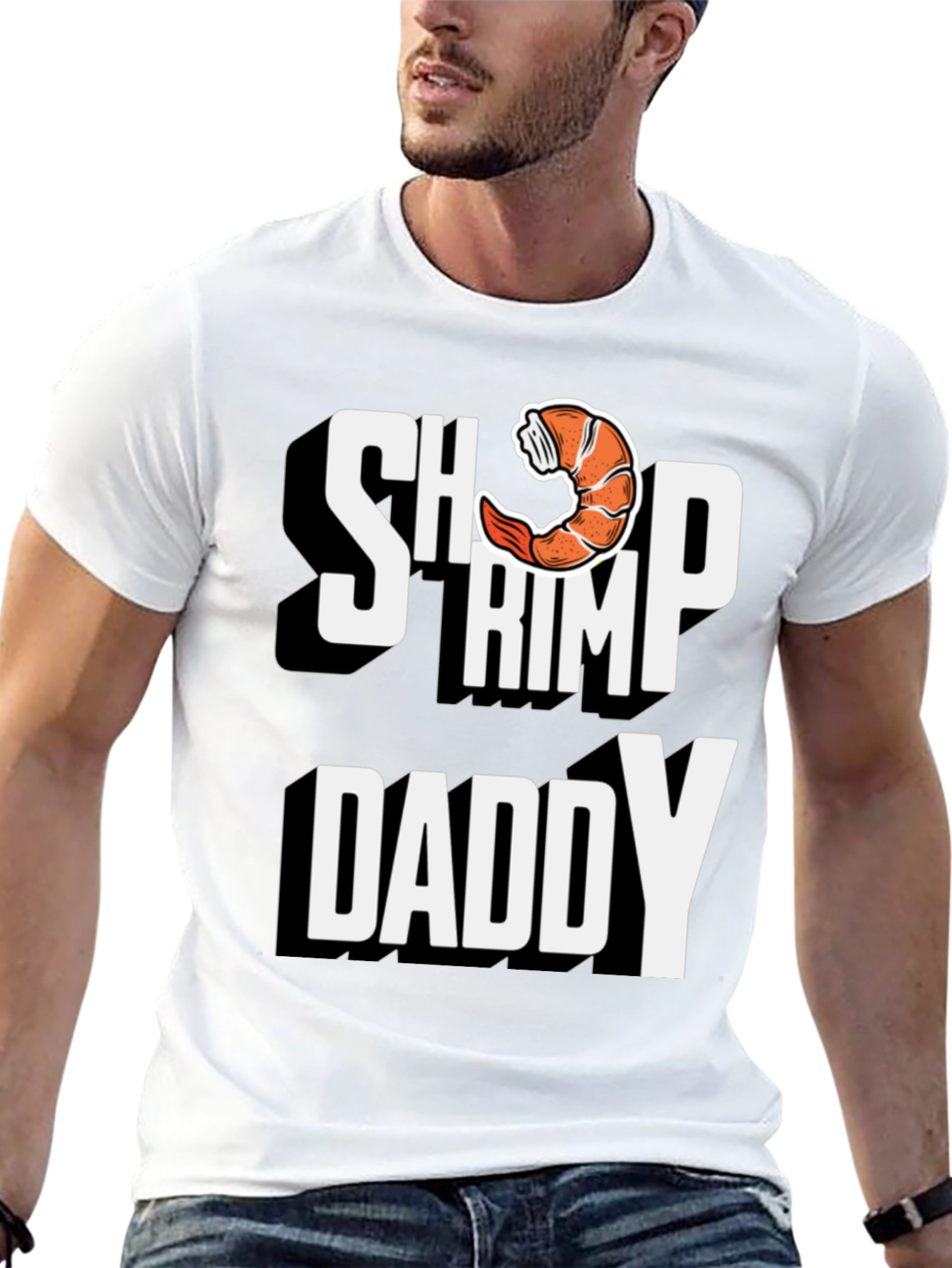 Shrimp Daddy Graphic T-Shirt