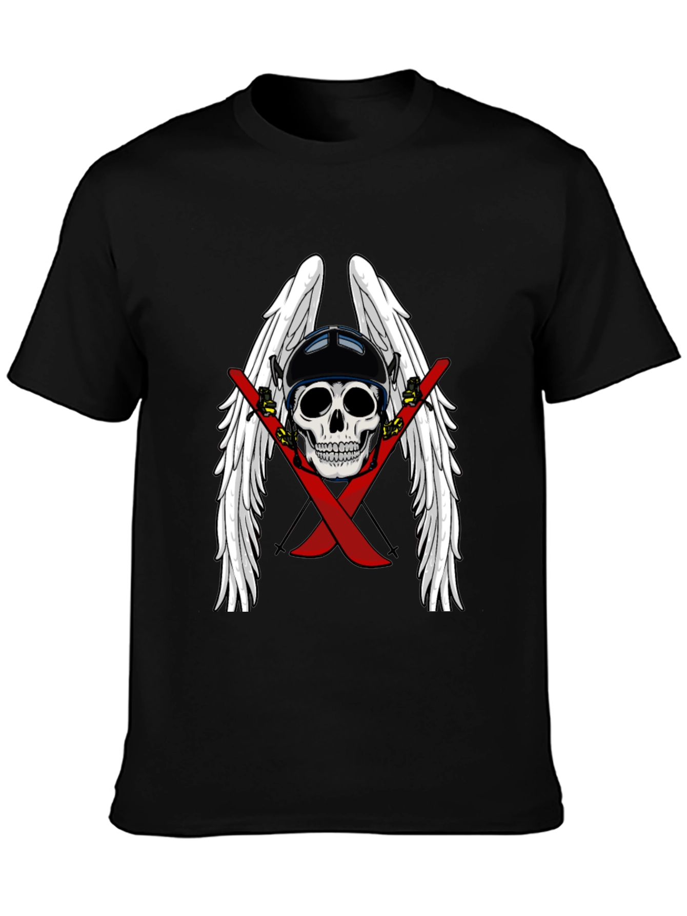 Skull Skiing T-Shirt