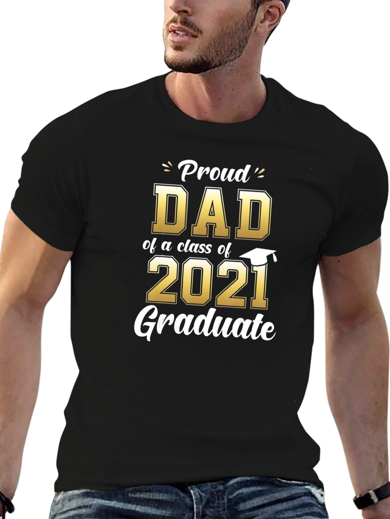 Proud Dad of a 2021 Graduate T-Shirt