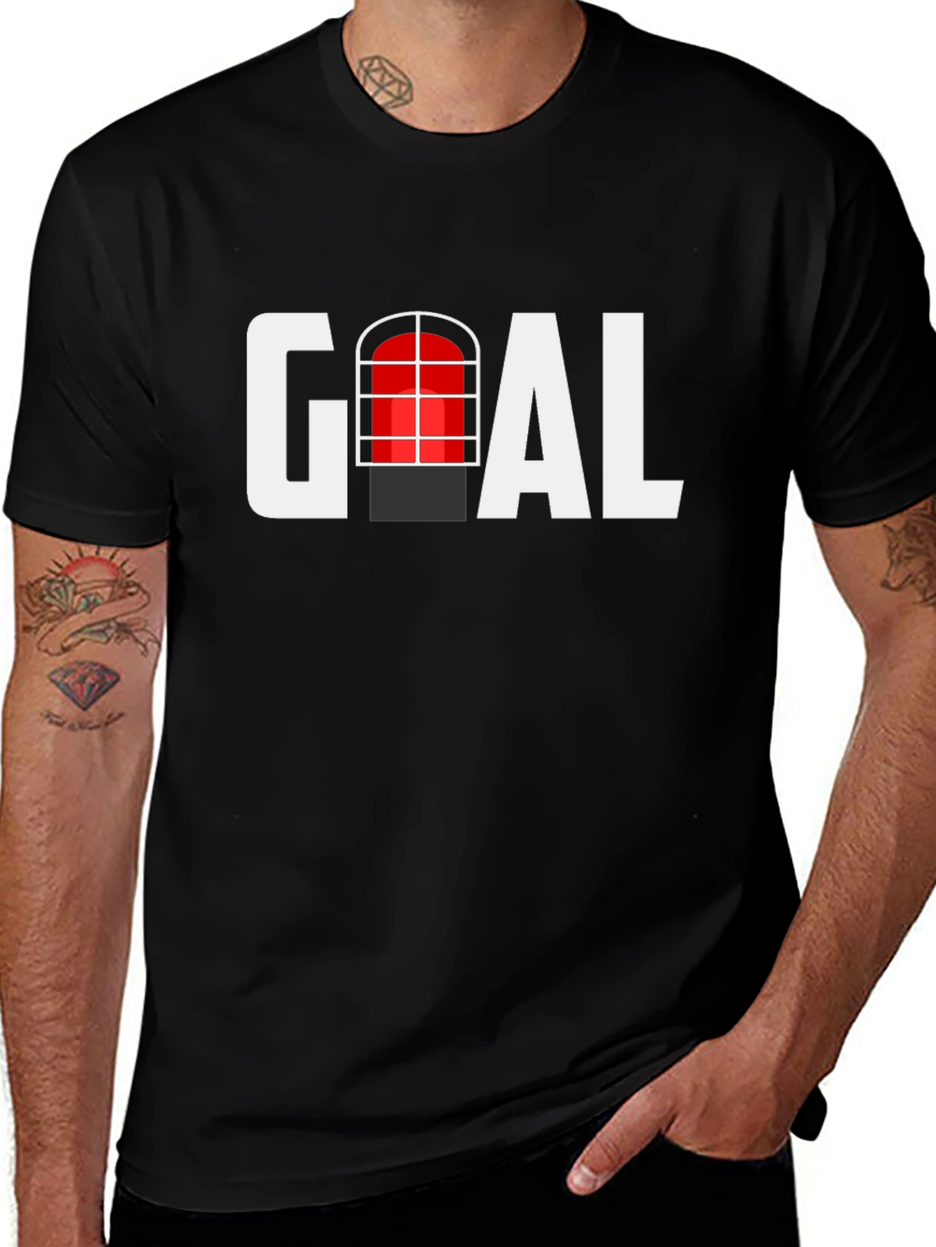 Goal T-Shirt - Soccer Themed Graphic Tee