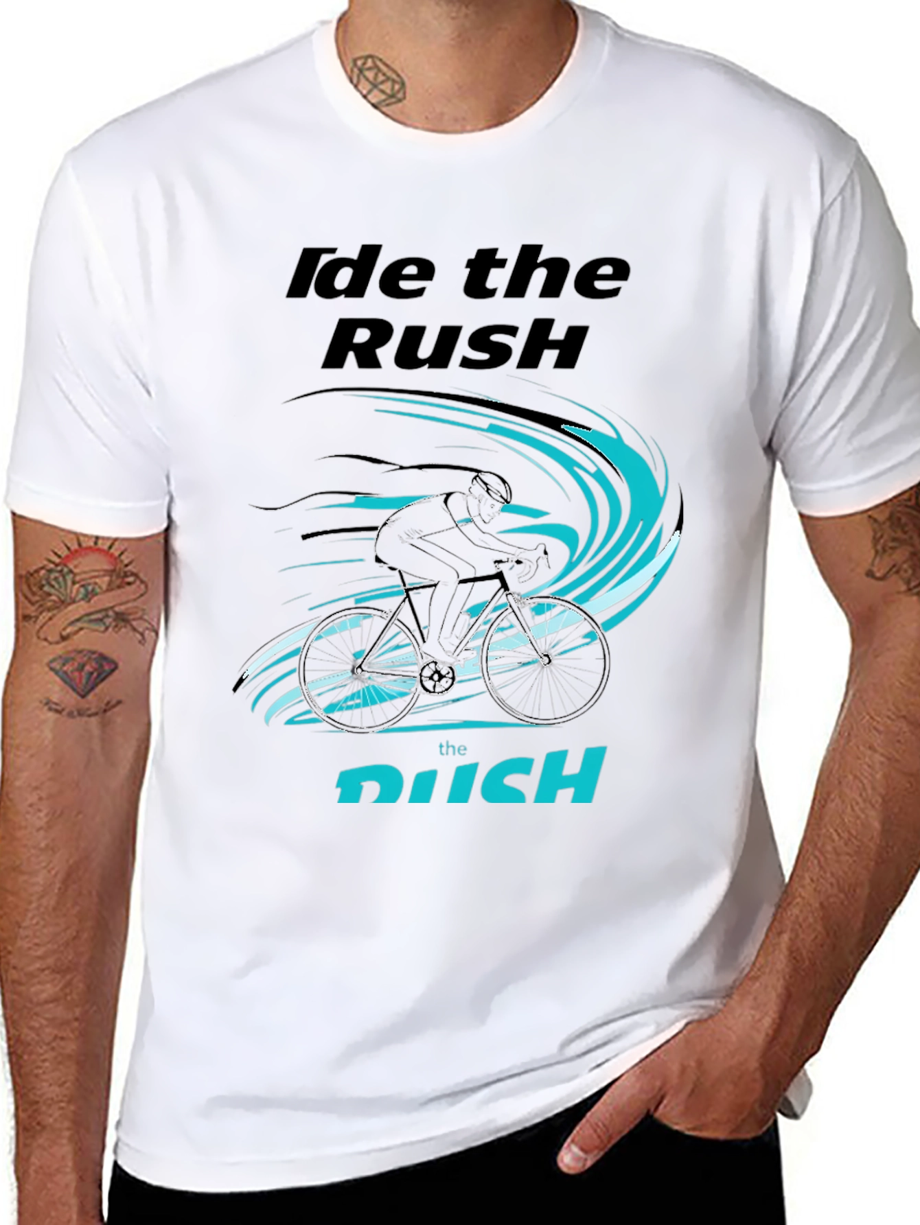 Ride the Rush Cycling T-Shirt