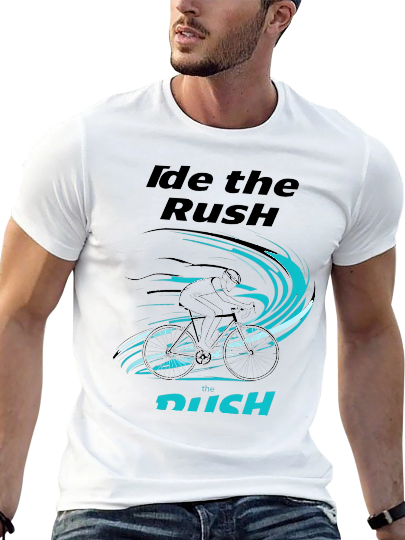 Ride the Rush Cycling T-Shirt