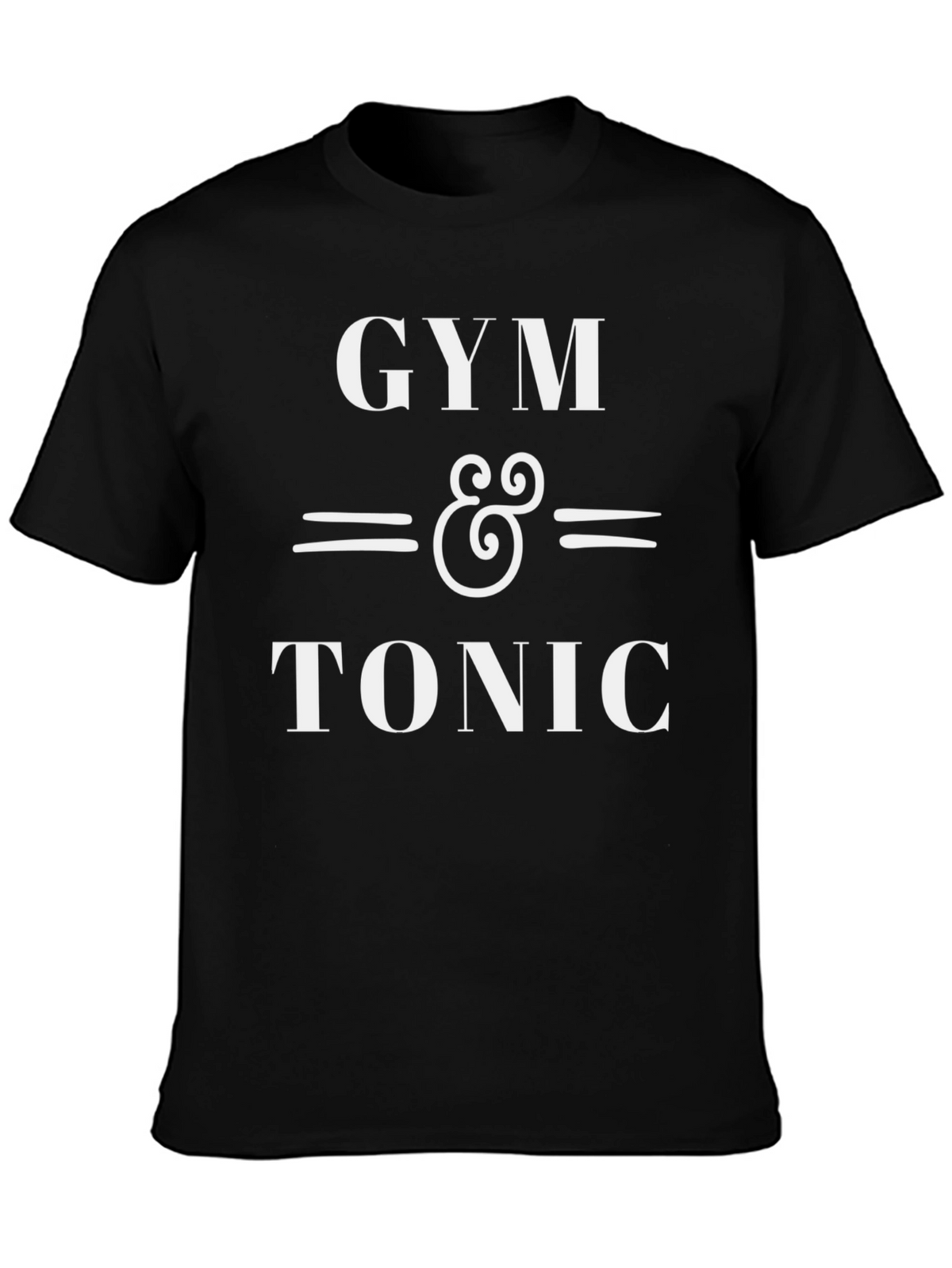 Gym & Tonic Graphic T-Shirt - Black