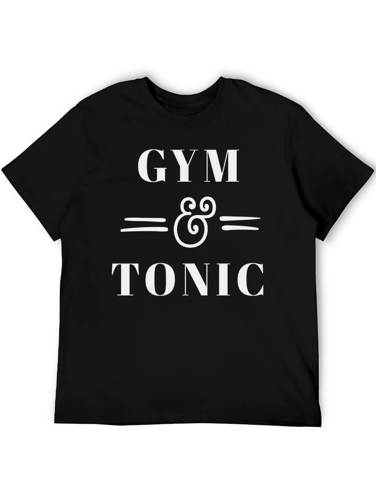 Gym & Tonic Graphic T-Shirt - Black