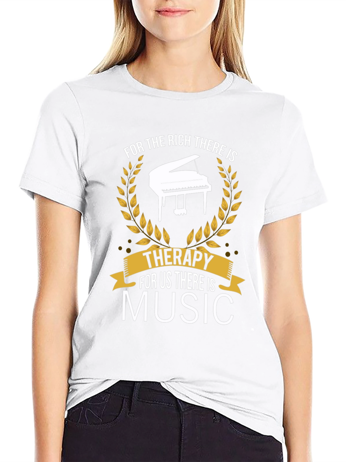Music Therapy T-Shirt - For Rich and Us